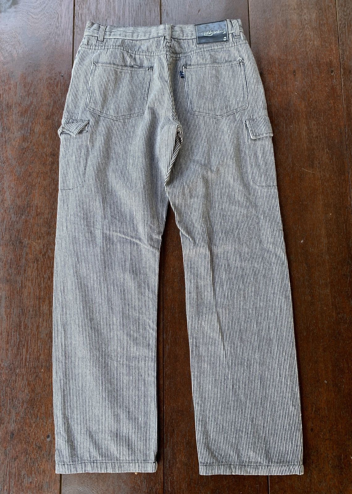 Japanese Brand × PERSON'S Vintage Persons Japan hickory stripe cargo pants Size US 31 - 1 Thumbnail