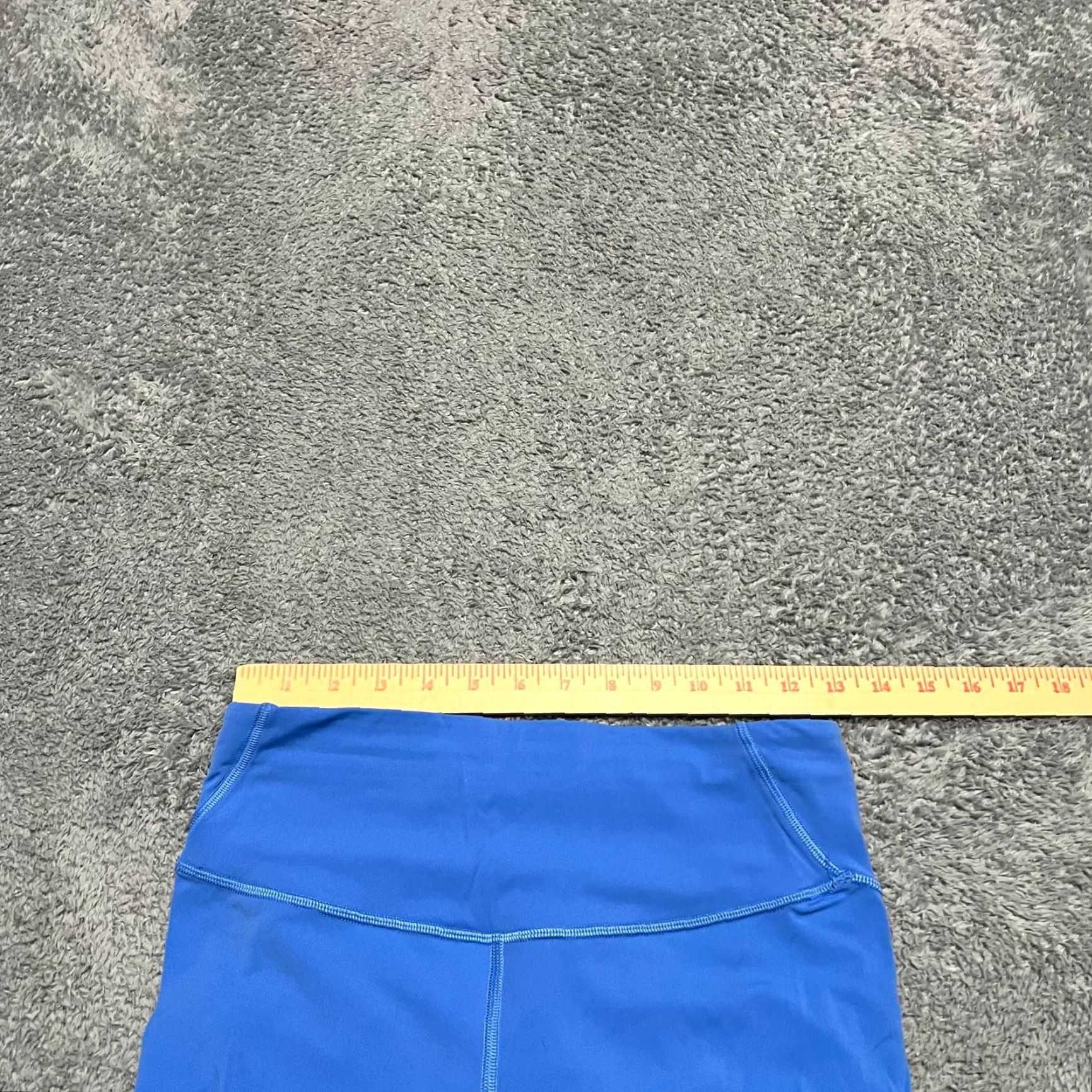 Lululemon Lululemon Leggings Pants Womens 6 Base Pace High Rise Nulux Blue Cropped Women Size 6 Womens Size 28" / US 6 / IT 42 - 7 Thumbnail