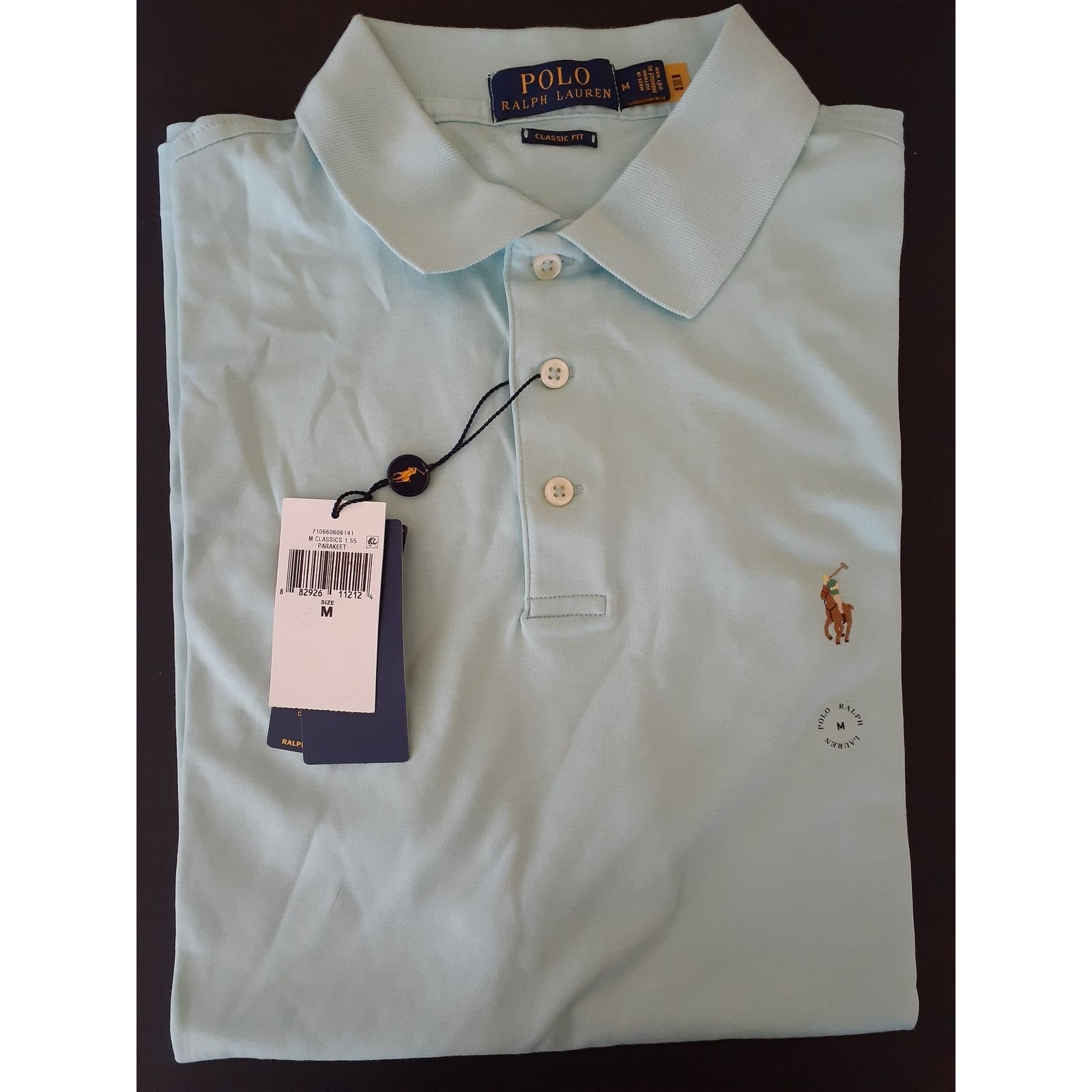 Polo Ralph Lauren POLO RALPH LAUREN Classic Fit Soft Cotton Polo Shirt M Size US M / EU 48-50 / 2 - 2 Thumbnail