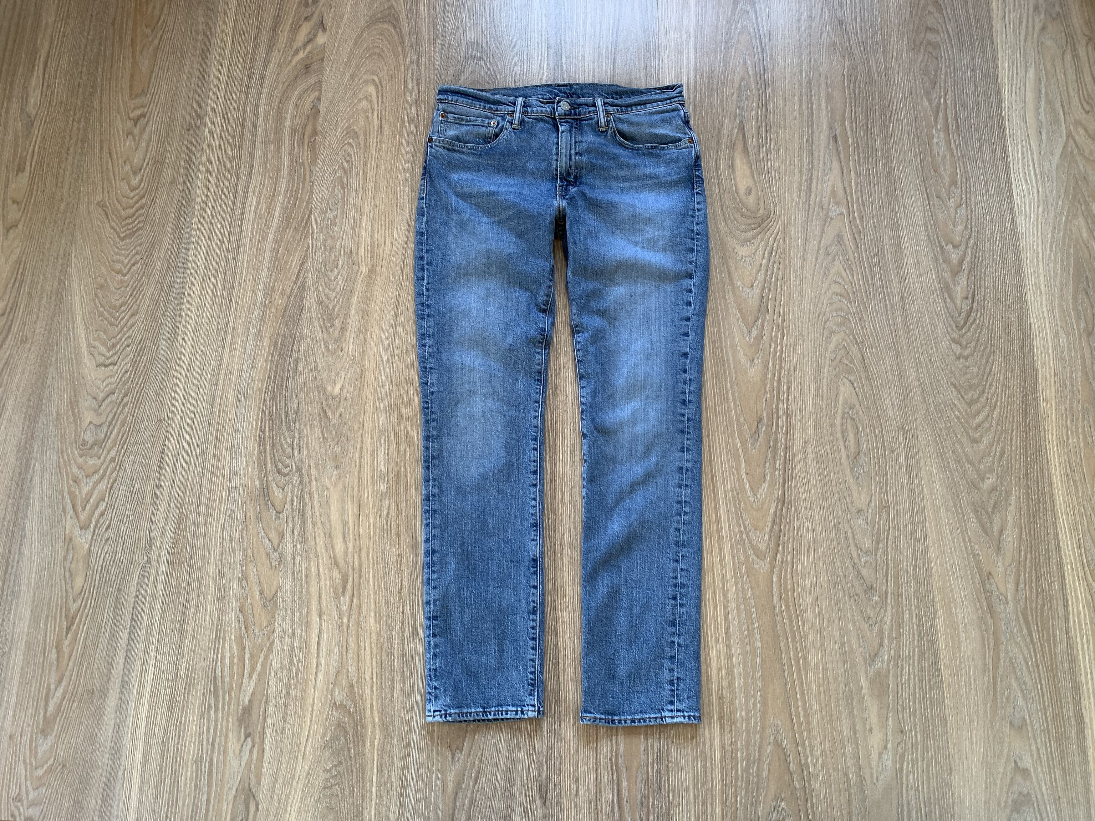 Levi's × Vintage Levis 511 Stretch Light Blue Denim Jeans Size US 34 / EU 50 - 1 Thumbnail
