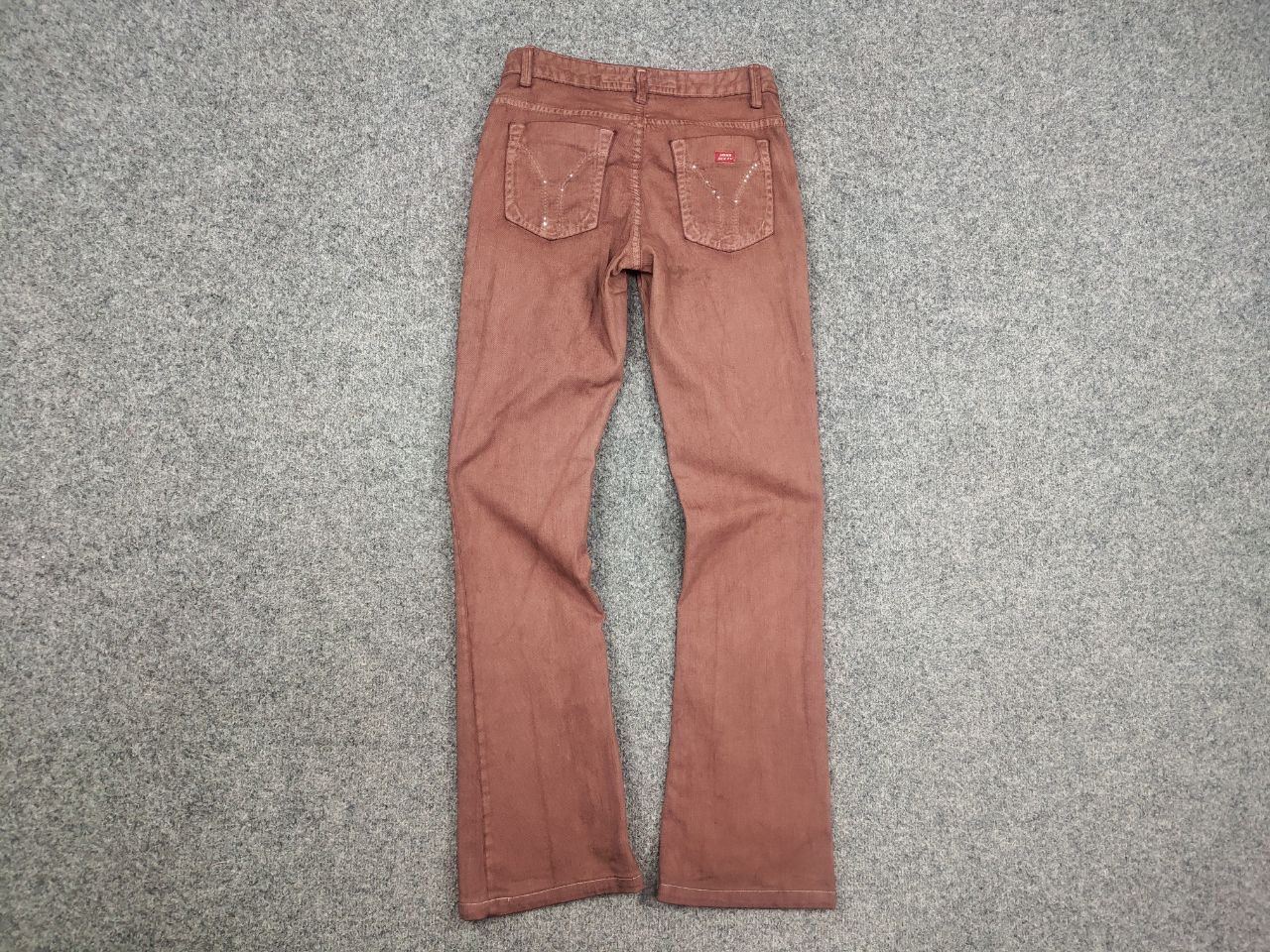 Miss Sixty Vintage Miss Sixty Y2K Style Flared Denim brown Jeans Size 24" / US 00 / IT 34 - 9 Thumbnail