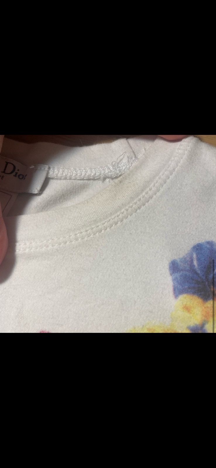 Dior Dior baby tee Size S / US 4 / IT 40 - 4 Thumbnail