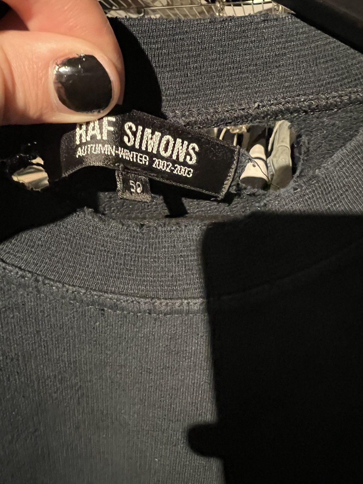 Raf Simons AW02 Nebraska sweatshirt Size US M / EU 48-50 / 2 - 10 Thumbnail
