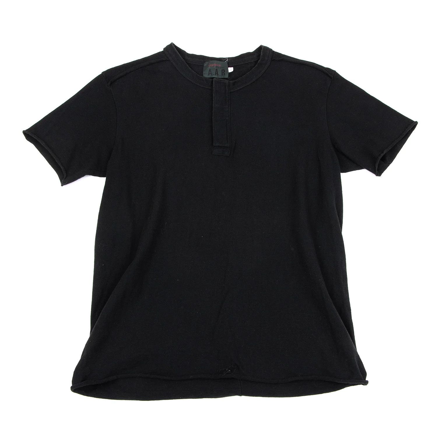 Yohji Yamamoto Velcro Neck Center Seam T-Shirt