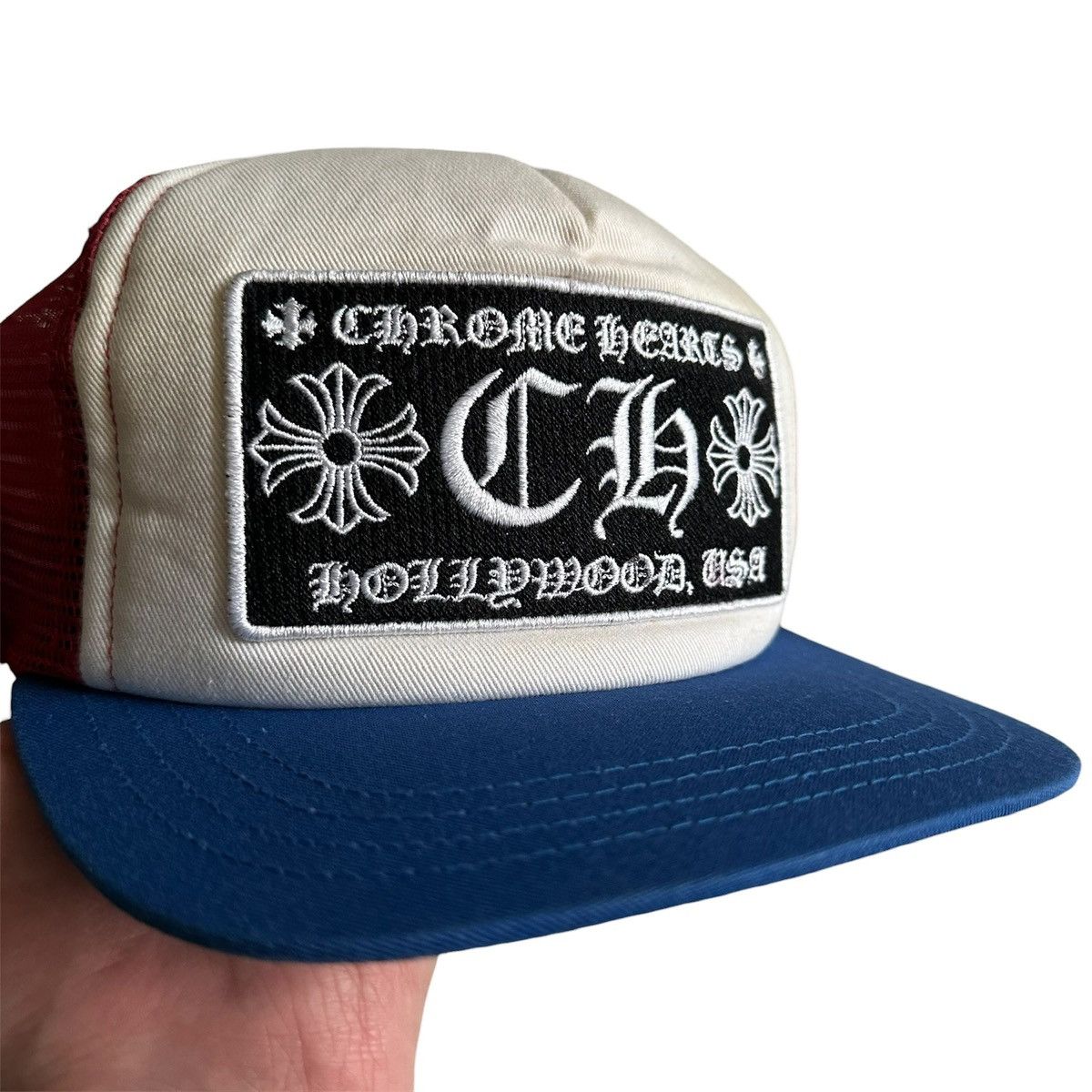 Chrome Hearts Chrome Hearts CH Trucker Hat Cap Size ONE SIZE - 3 Thumbnail