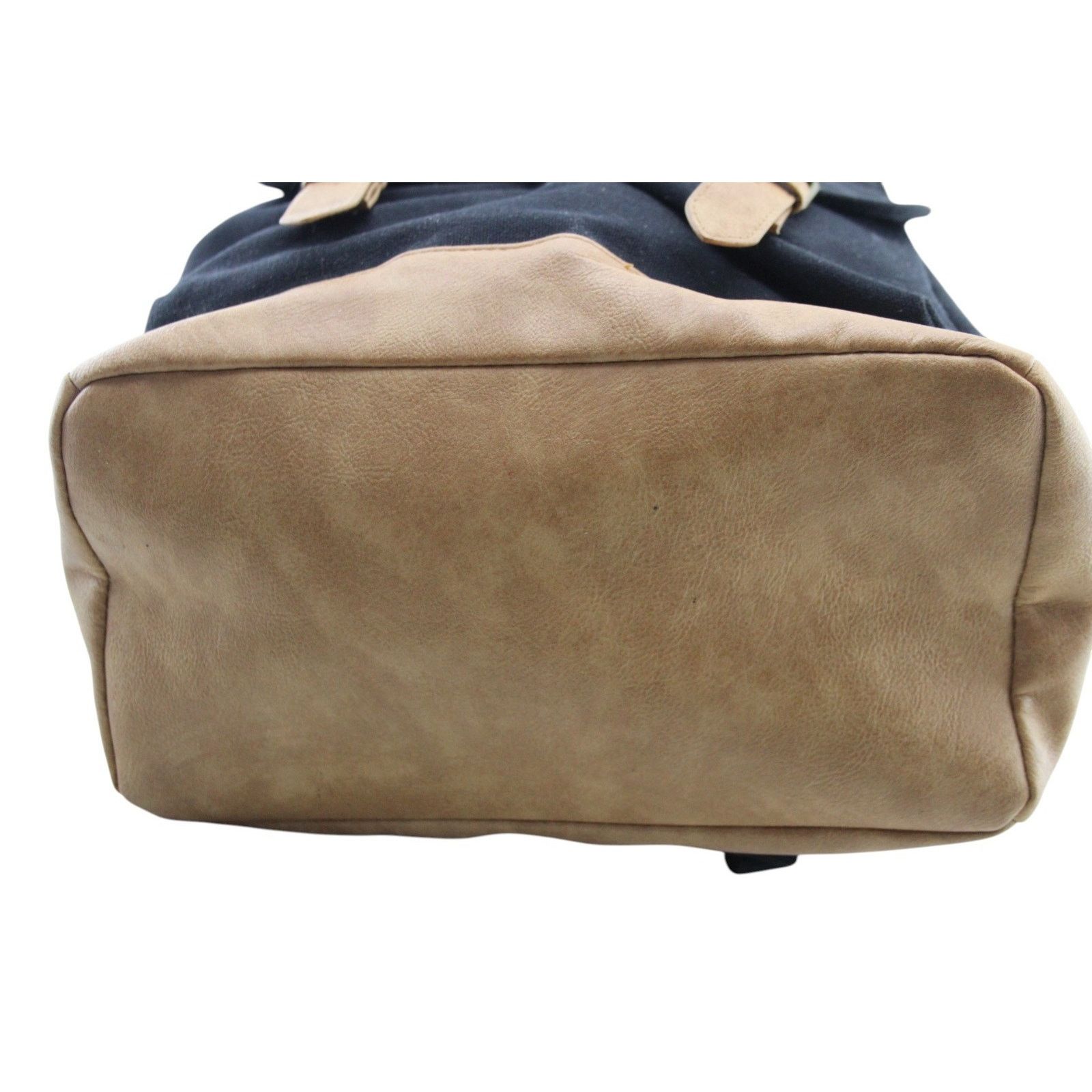 Other Designer Shoe Warehouse Canvas & Faux Leather Backpack Size ONE SIZE - 5 Thumbnail