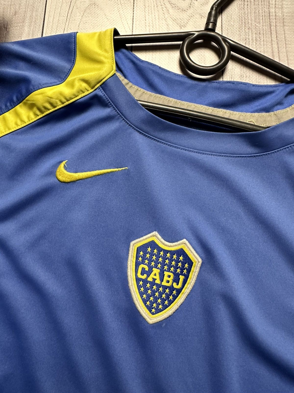 Nike × Vintage Vintage Nike total 90 CABJ soccer jersey size M/L logo rare Size US M / EU 48-50 / 2 - 7 Thumbnail