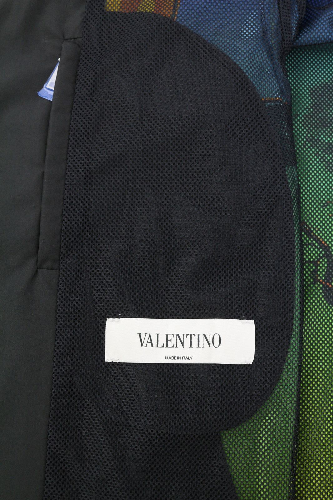 Valentino Dragon Print 48 Hooded Mesh Zip Lightweight 86770 Size US M / EU 48-50 / 2 - 7 Thumbnail