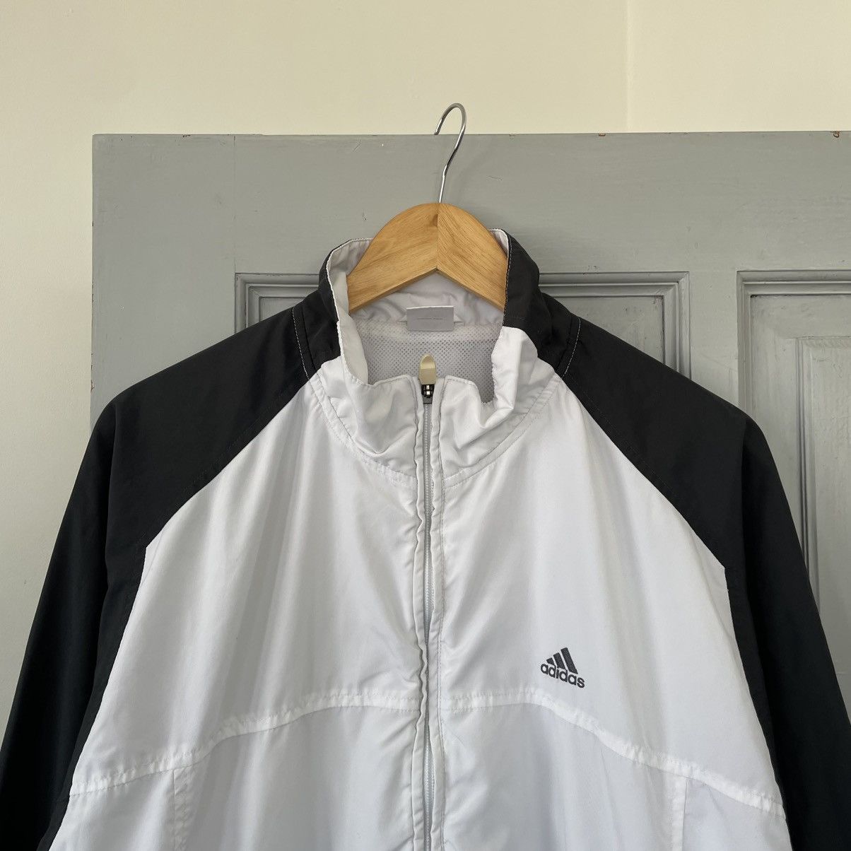 Adidas × Vintage Vintage Tracksuit Jacket zip up Adidas three striped Y2k Size US M / EU 48-50 / 2 - 6 Thumbnail