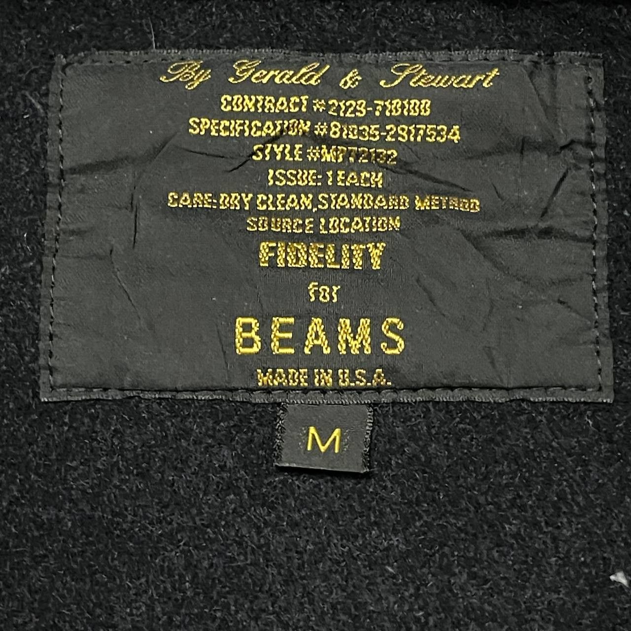 Beams Plus Fidelity for Beams by Gerald & Stewart Wool Duffle Coat Size US M / EU 48-50 / 2 - 6 Thumbnail
