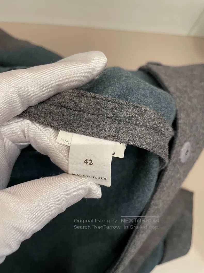 Brunello Cucinelli Brunello Cucinelli Dark Gray Cashmere Long Coat Size S / US 4 / IT 40 - 6 Thumbnail