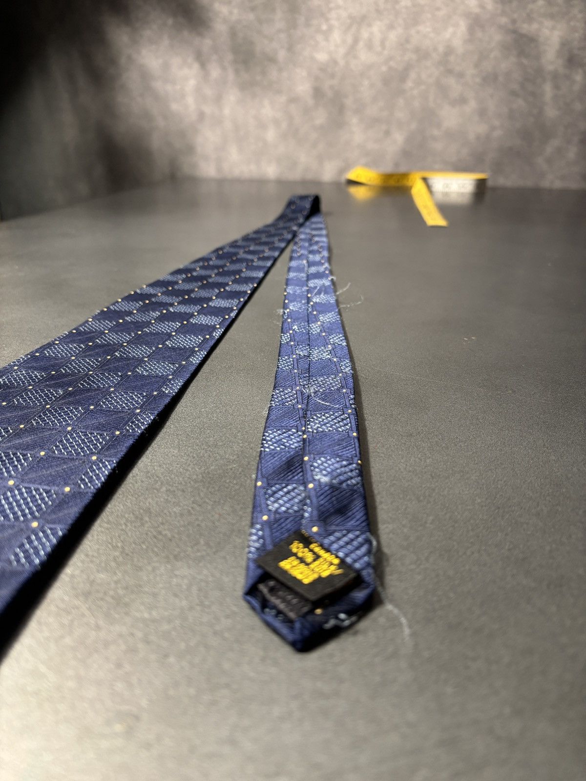 Guy Laroche Vintage Guy Laroche Silk Tie Diffusion Patterned Necktie 90s Size ONE SIZE - 9 Thumbnail