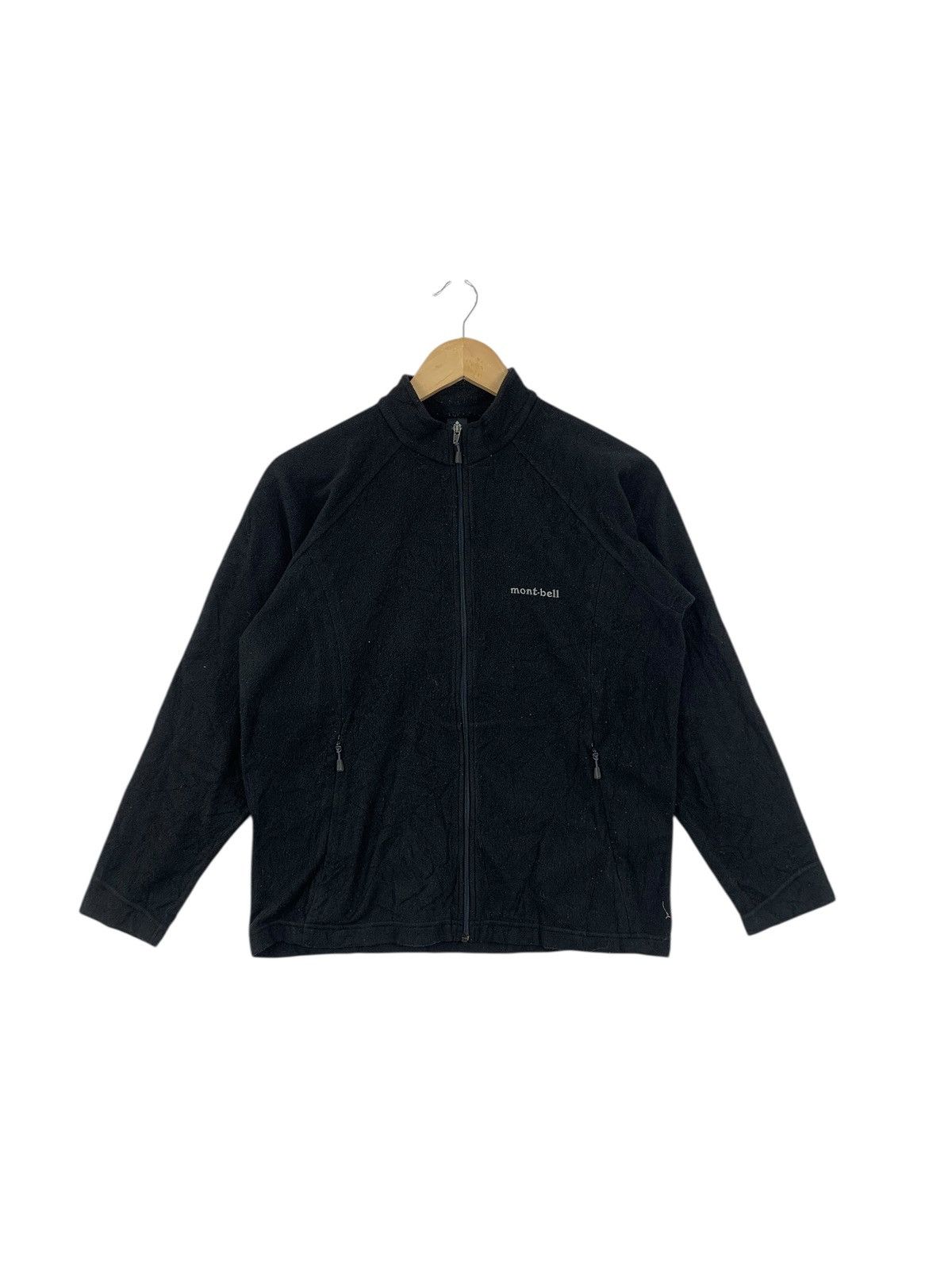 Montbell Vintage MONTBELL CHAMEECE MICROFLEECE Black Fleece Jacket Size US M / EU 48-50 / 2 - 1 Thumbnail