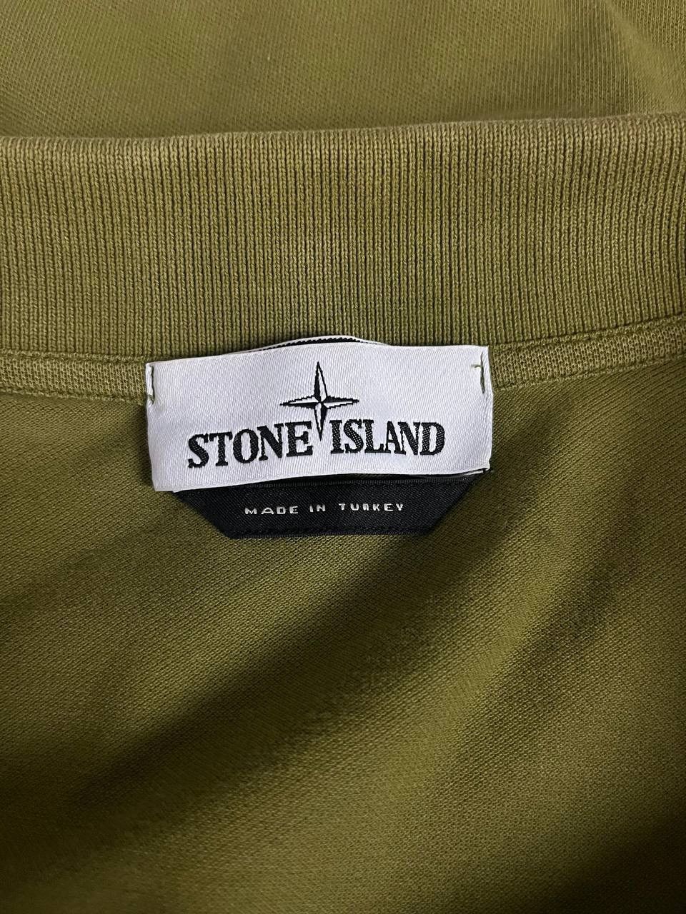Stone Island Stone Island Polo Tee T Shirt Khaki Program Patch Size US S / EU 44-46 / 1 - 9 Thumbnail