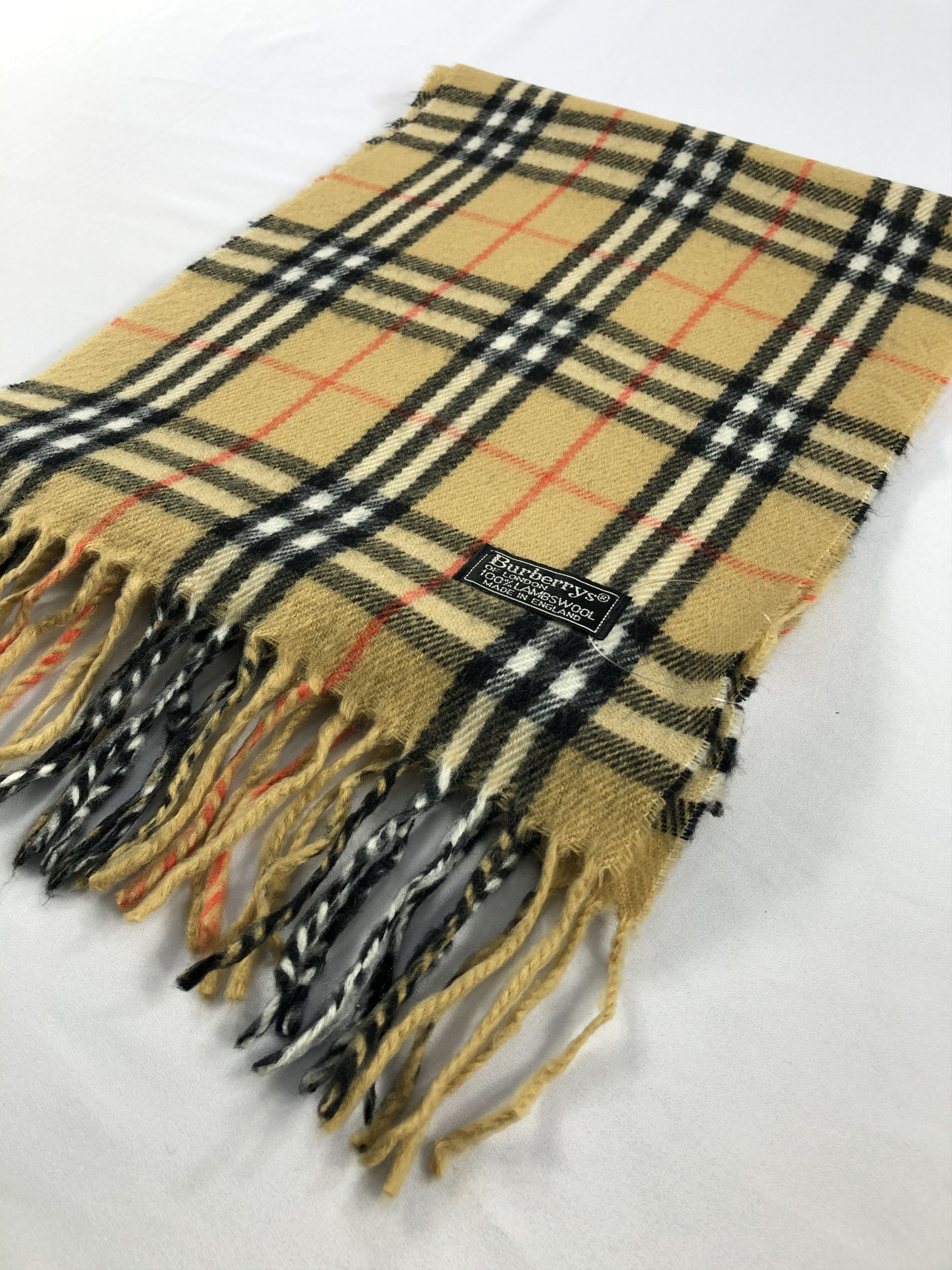 Burberry Vintage Burberry Scarf/Muffler/Neckwear MF1705 Size ONE SIZE - 3 Thumbnail