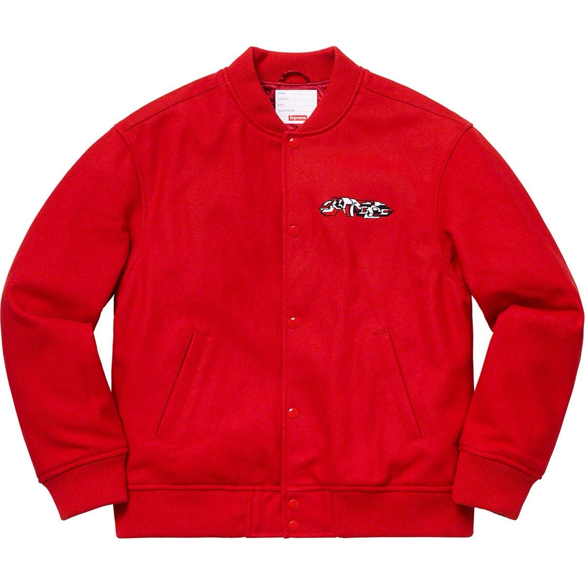 Supreme Delta Logo Varsity Jacket Size US M / EU 48-50 / 2 - 1 Thumbnail