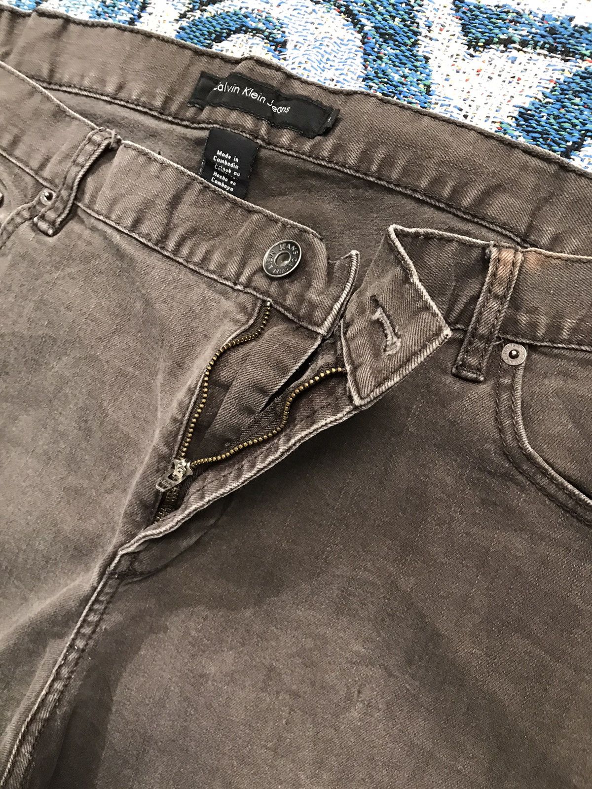 Calvin Klein Vintage Calvin Klein denim Size US 40 / EU 56 - 7 Thumbnail