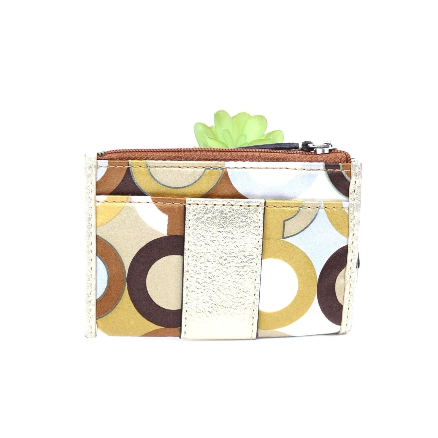 Coach Coach Multicolor Pattern Zip Coin Wallet Size ONE SIZE - 2 Thumbnail