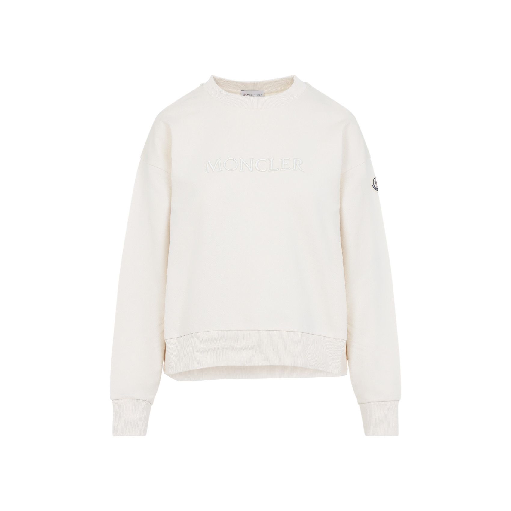 Moncler Moncler Cotton Sweatshirt Size S / US 4 / IT 40 - 1 Thumbnail