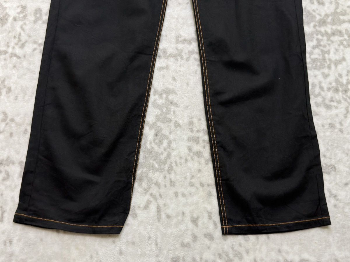 JNCO Dog Hunting Y2K Baggy Black Denim Embroidered Graphic Jeans Size US 34 / EU 50 - 7 Thumbnail