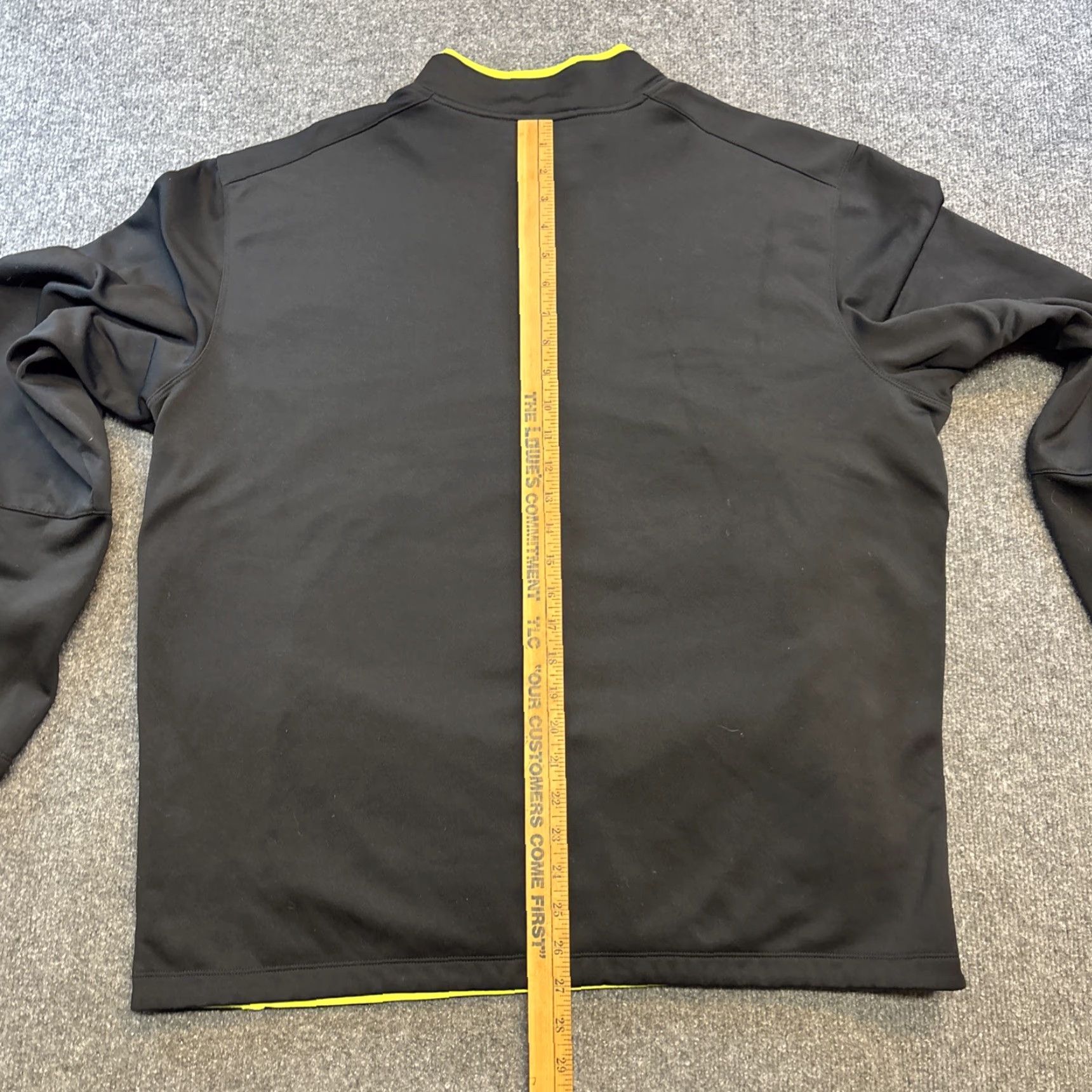Nike Nike Golf Tour Performance THERMA-FIT 1/4 Zip JACKET Coat Black Yellow MEN'S XL Size US XL / EU 56 / 4 - 6 Thumbnail