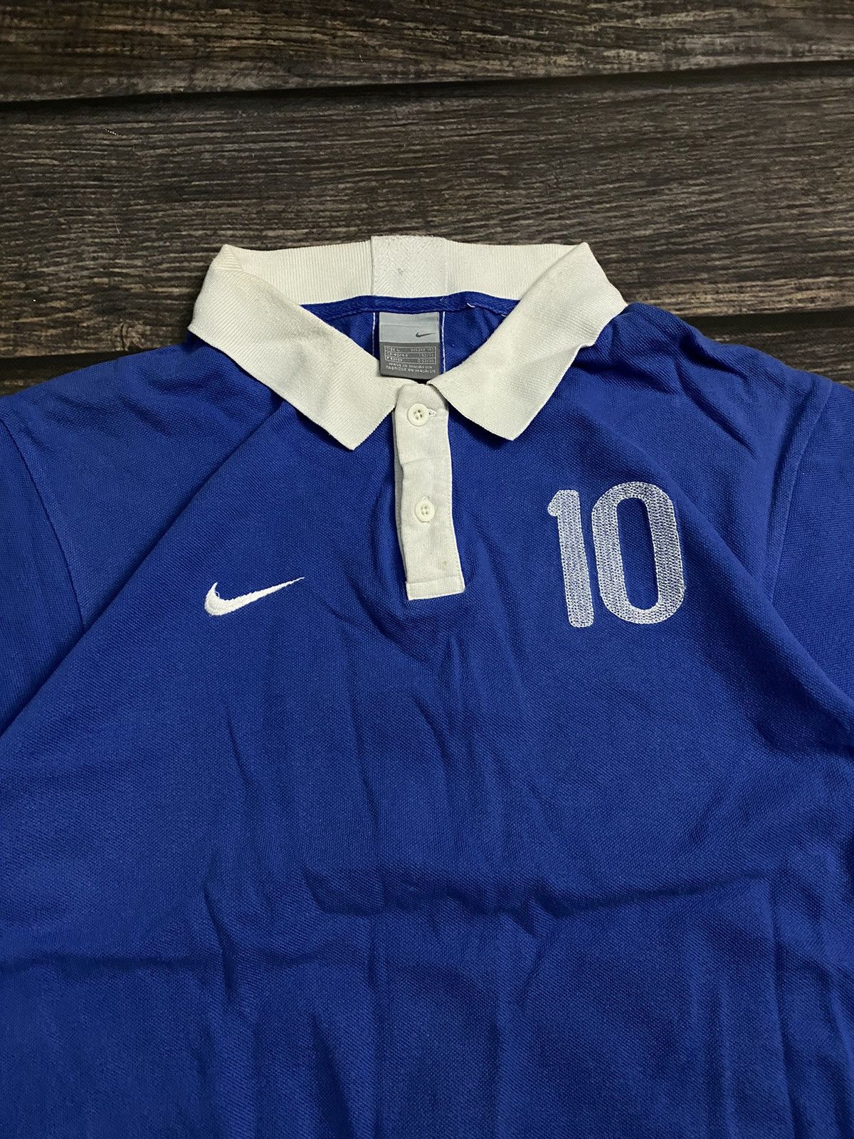 Nike 90’s Nike Brazil Rugby shirt Size US L / EU 52-54 / 3 - 3 Thumbnail