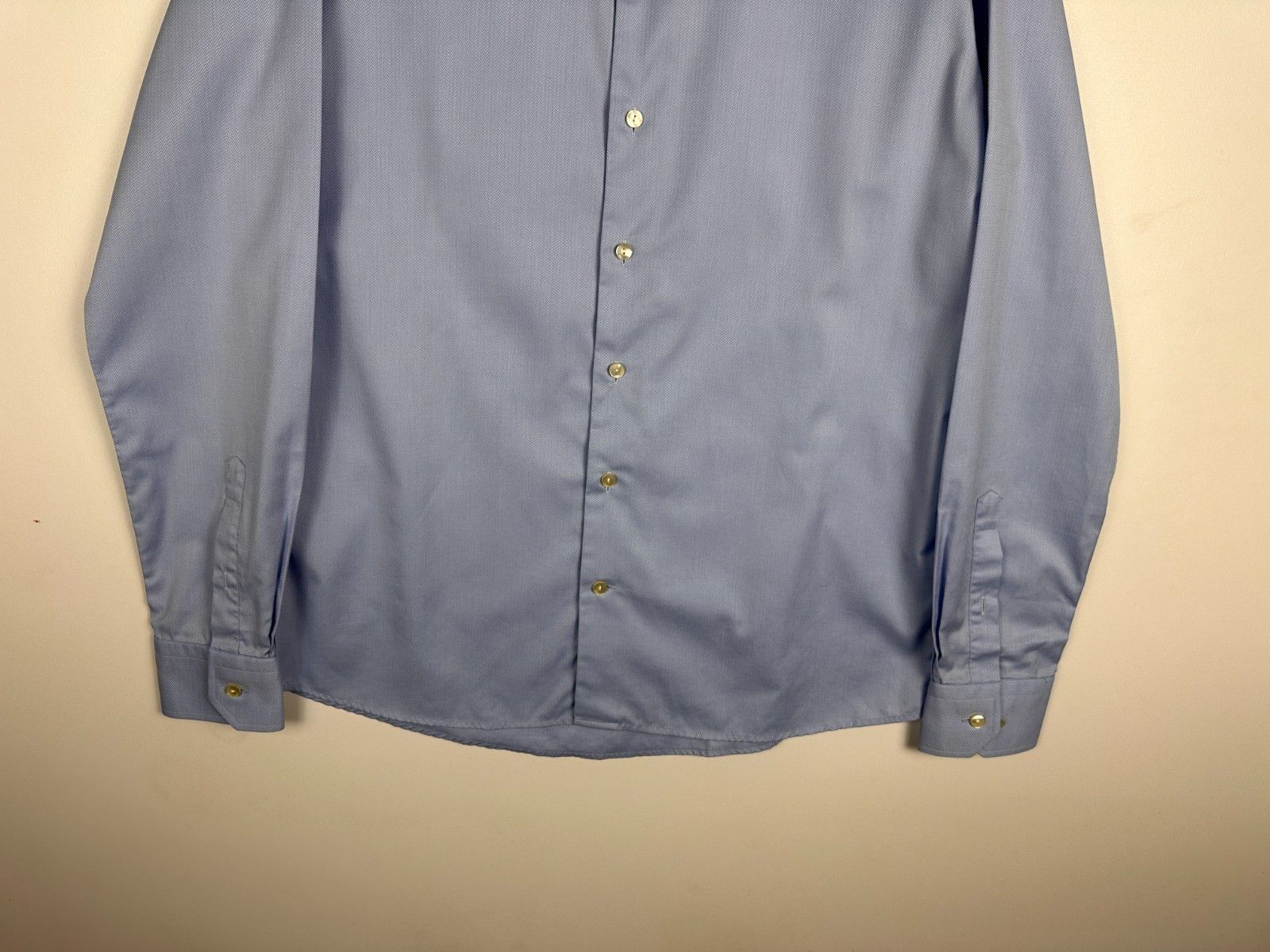 Eton ETON Mens Shirt Slim Fit Long Sleeve Button Down Size 44 Size US M / EU 48-50 / 2 - 3 Thumbnail