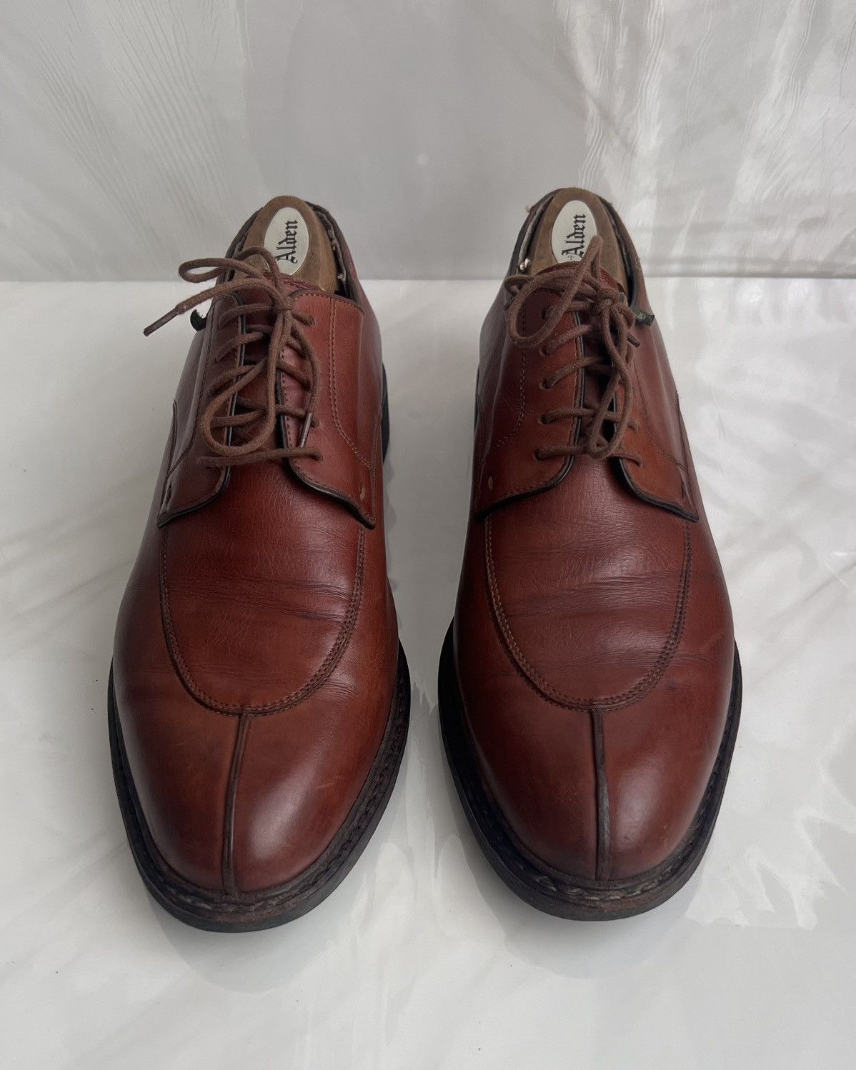 Paraboot Paraboot Avigon Griff brown leather split toe derby shoes Size US 9.5 / EU 42-43 - 13 Thumbnail