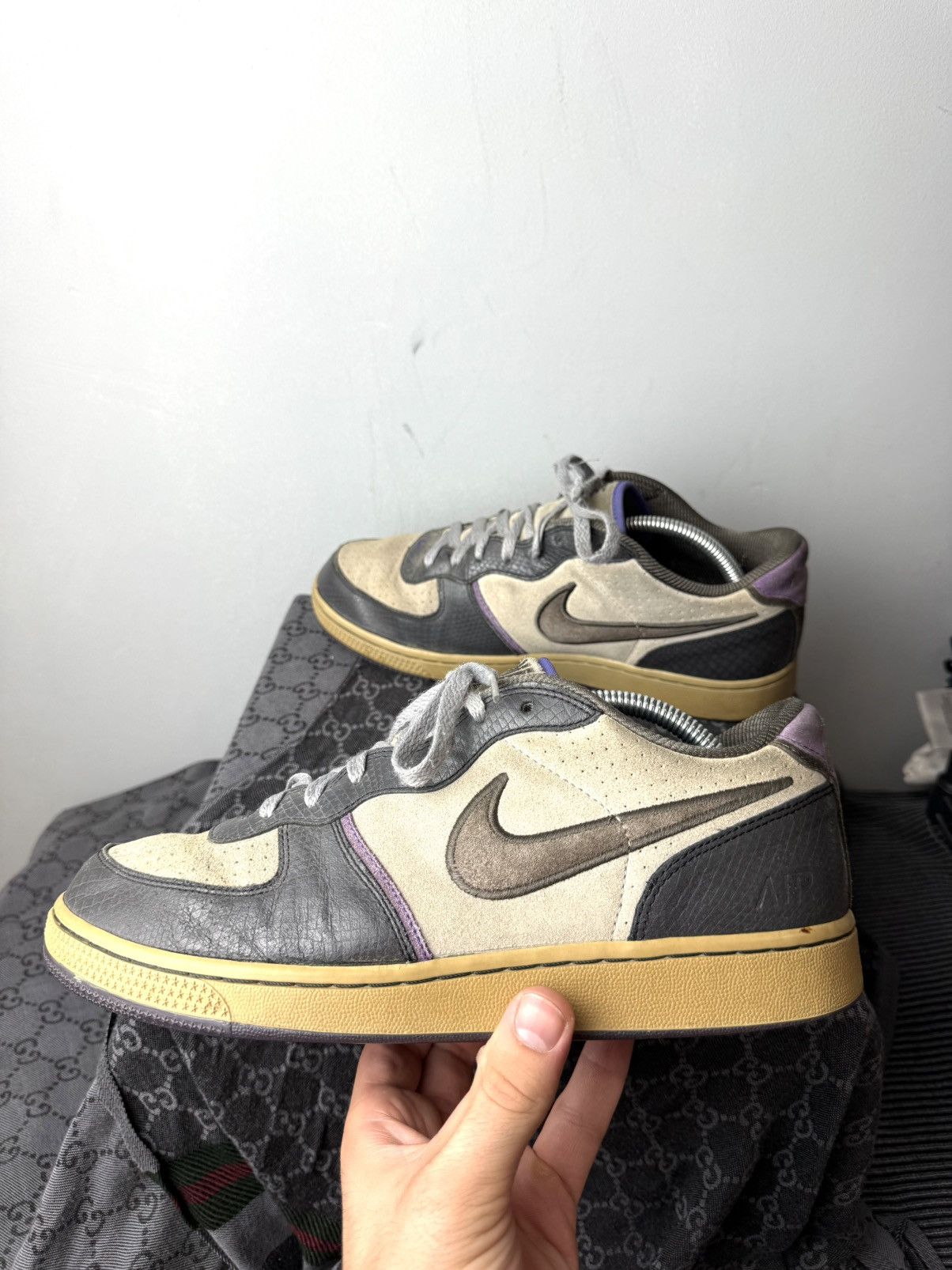Nike Rare! Vintage Nike Terminator Dunk Sneakers Size US 8.5 / EU 41-42 - 6 Thumbnail