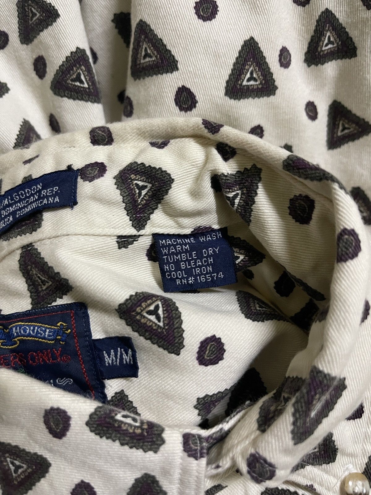 Members Only Members Only Full Printed Shirt Size US M / EU 48-50 / 2 - 15 Thumbnail