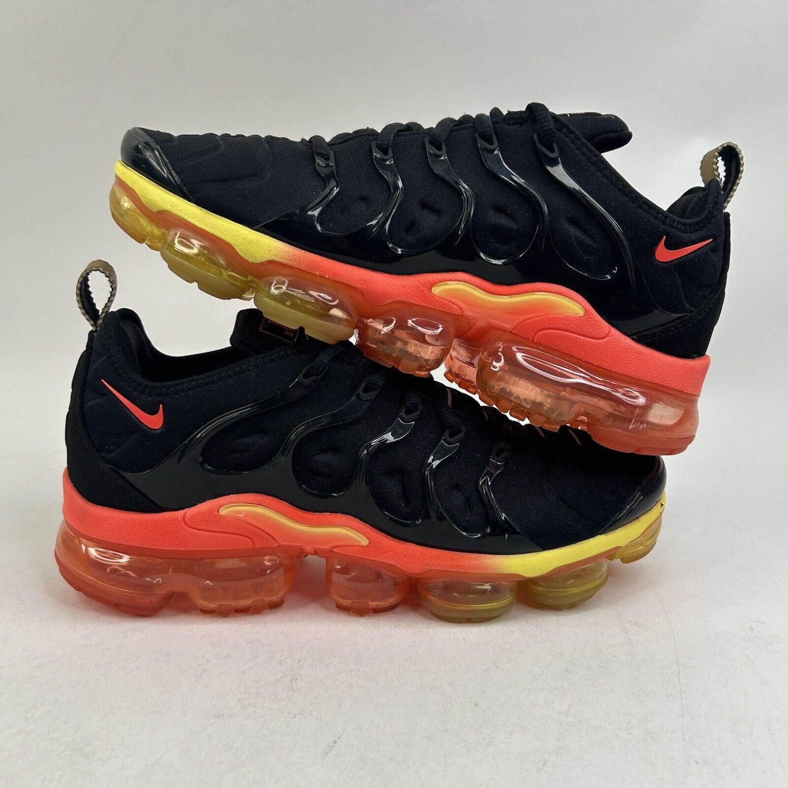 Orange Vapormax Plus Sunset Reverse Nike Air Vapormax Plus “Black
