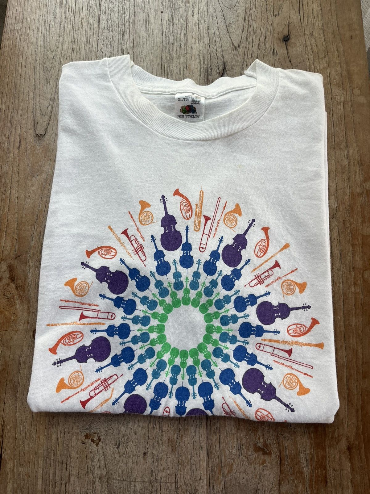 Vintage Vintage ORCHESTRE SYMPHONIQUE DE MONTREAL Art 90’s Tshirt Size US XL / EU 56 / 4 - 1 Thumbnail