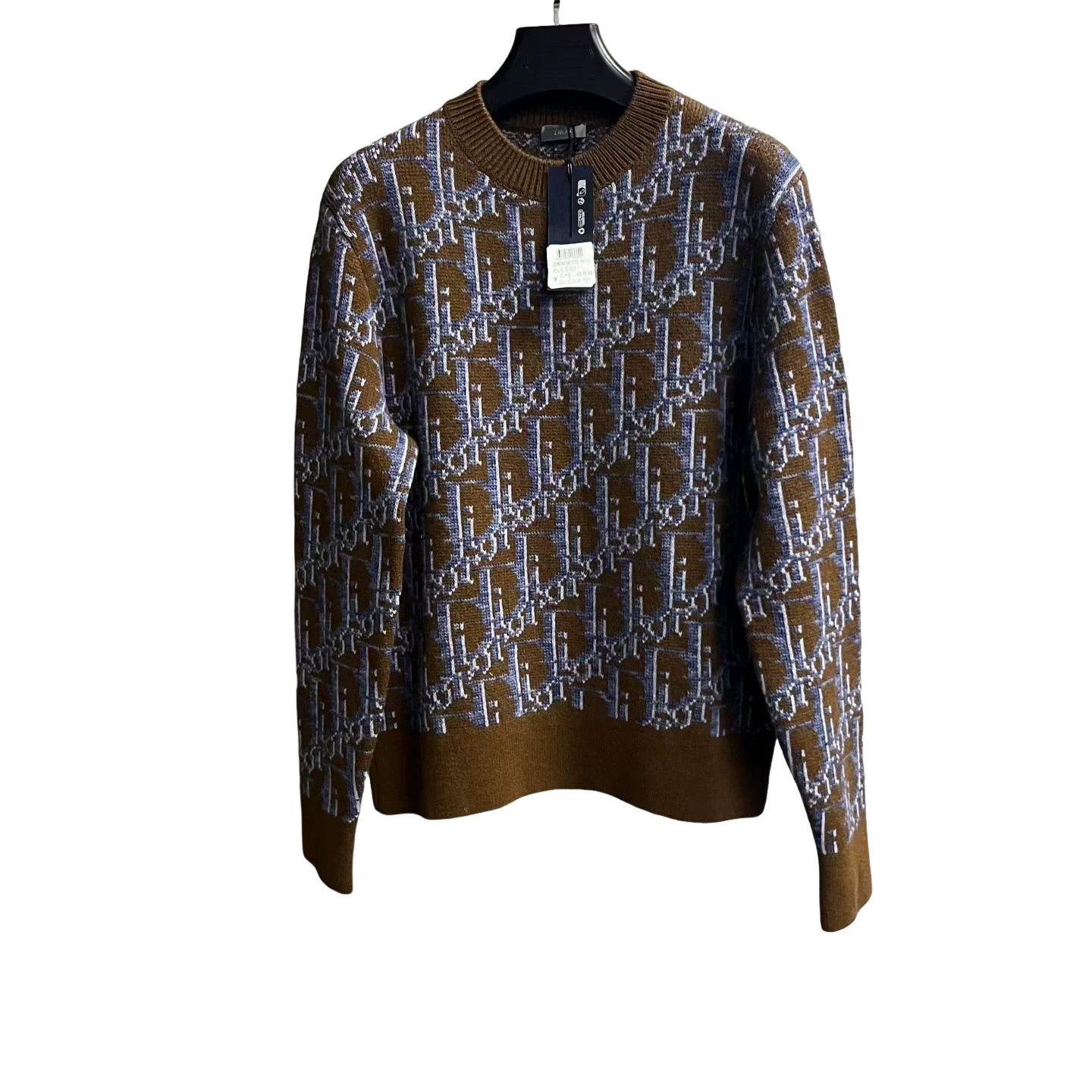 Dior Dior Oblique Monogram Sweater M Size US M / EU 48-50 / 2 - 1 Thumbnail