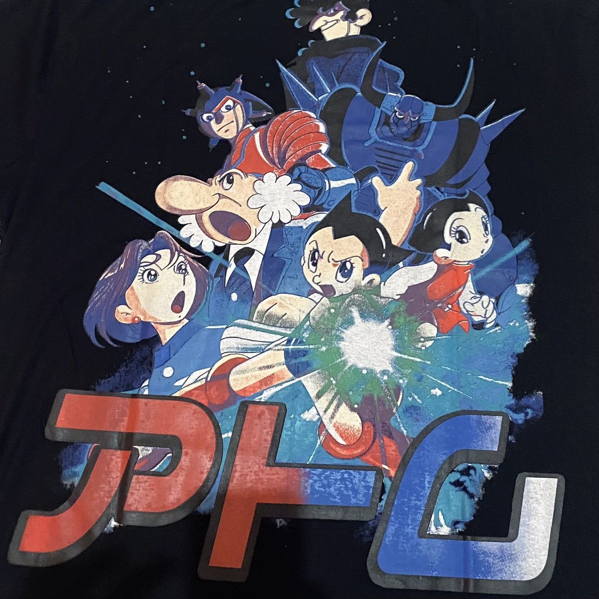 Anime × Japanese Brand 🔥RARE🔥 Astro Boy boot tee anima movie manga Size US L / EU 52-54 / 3 - 7 Thumbnail