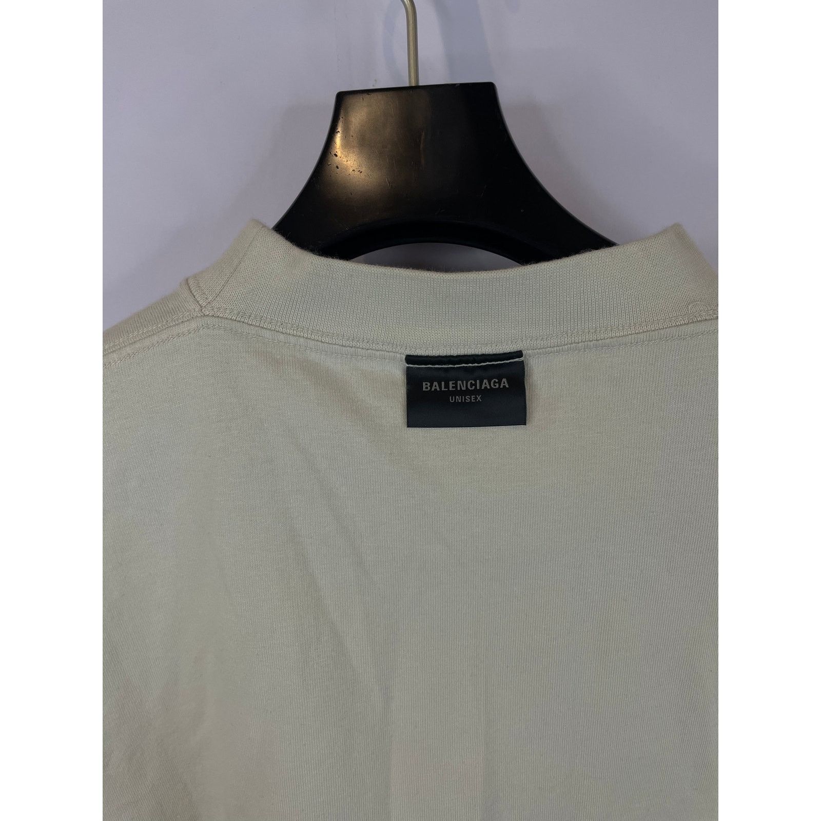 Balenciaga Balenciaga XXXL Tee Beige Black New With Tags Small Size US S / EU 44-46 / 1 - 7 Thumbnail