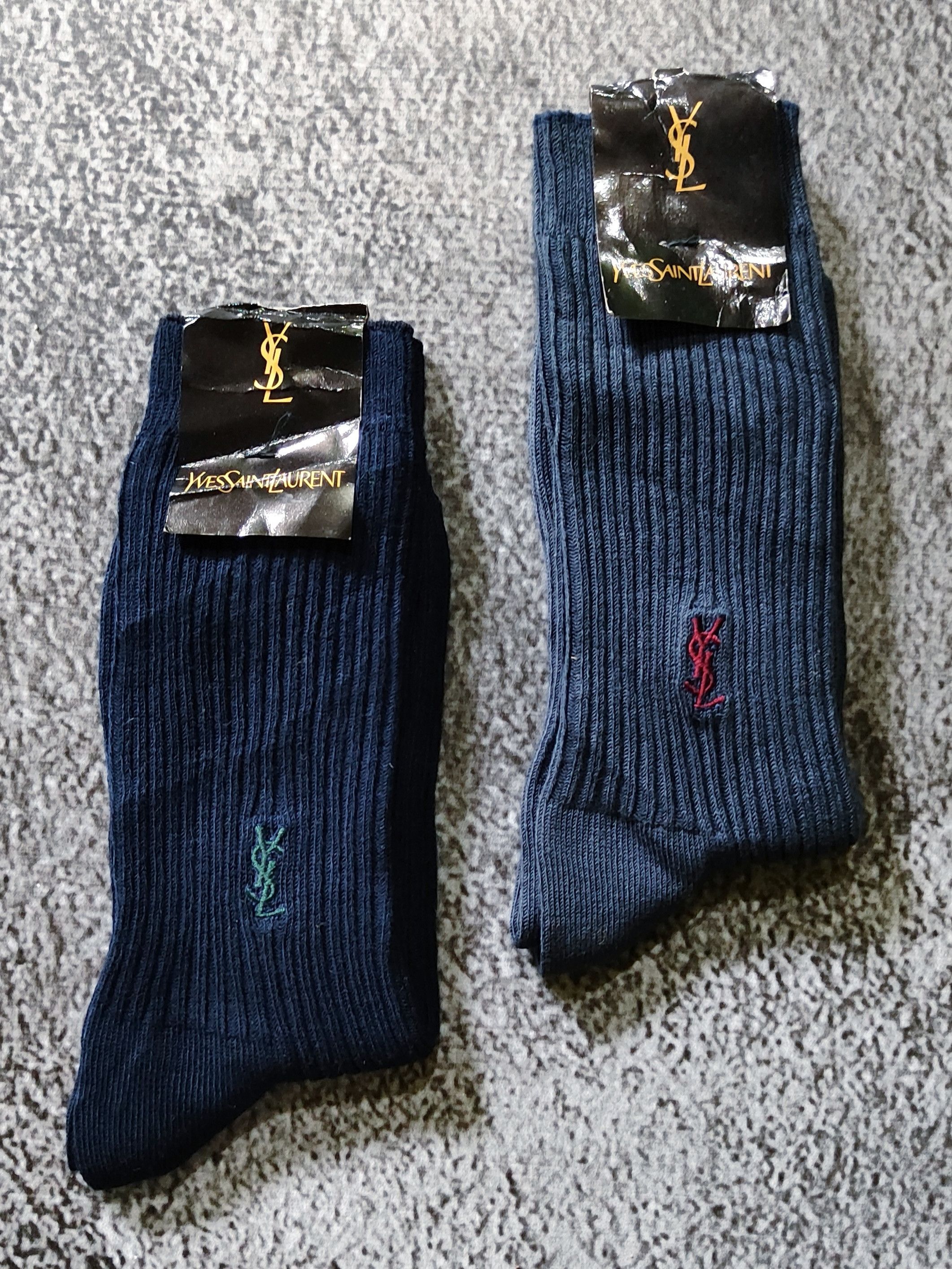 Bundle Vintage Yves Saint Laurent Socks Pair