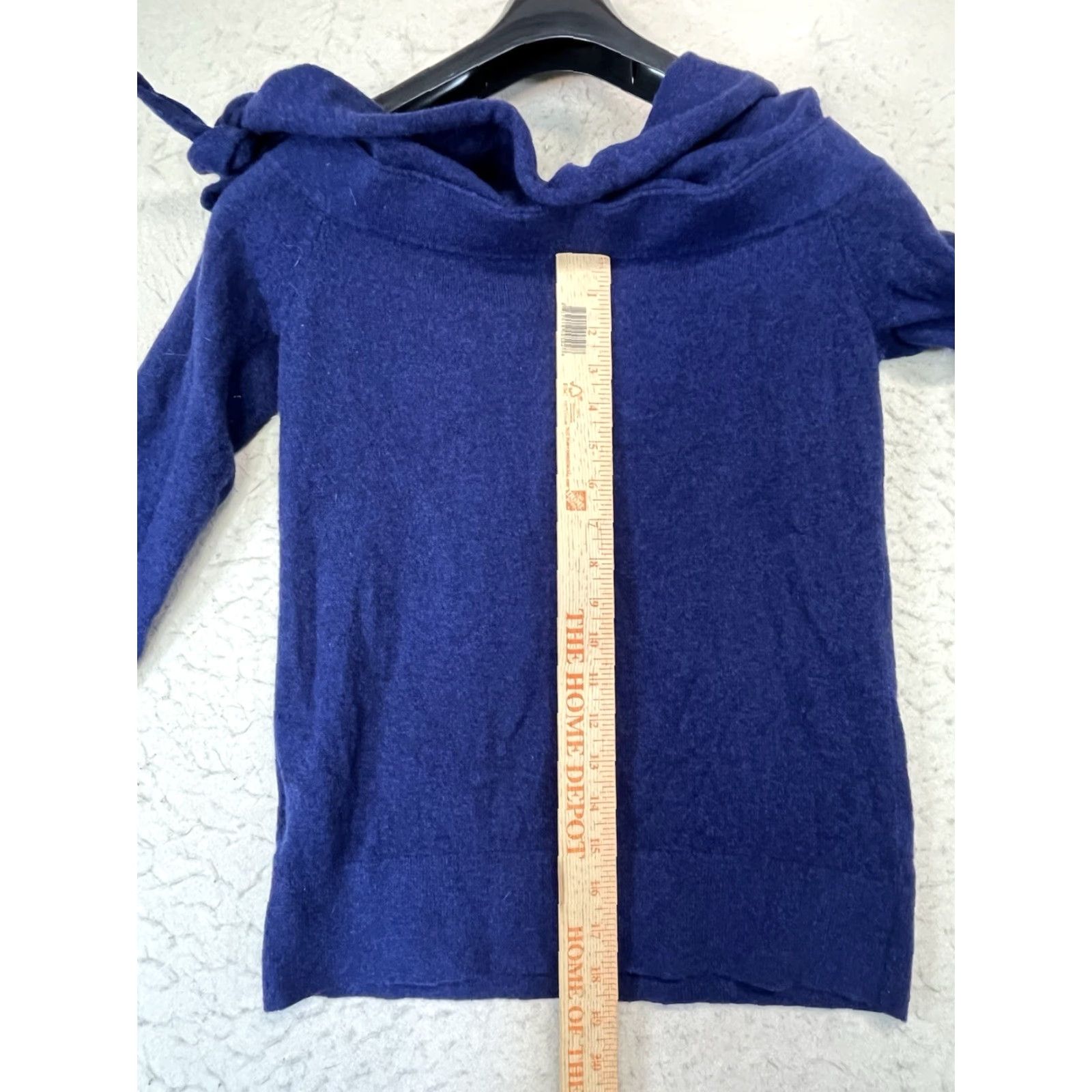 Club Monaco Club Monaco Sweater Blue Cashmere Mock Neck Women’s Size Small Size S / US 4 / IT 40 - 4 Thumbnail