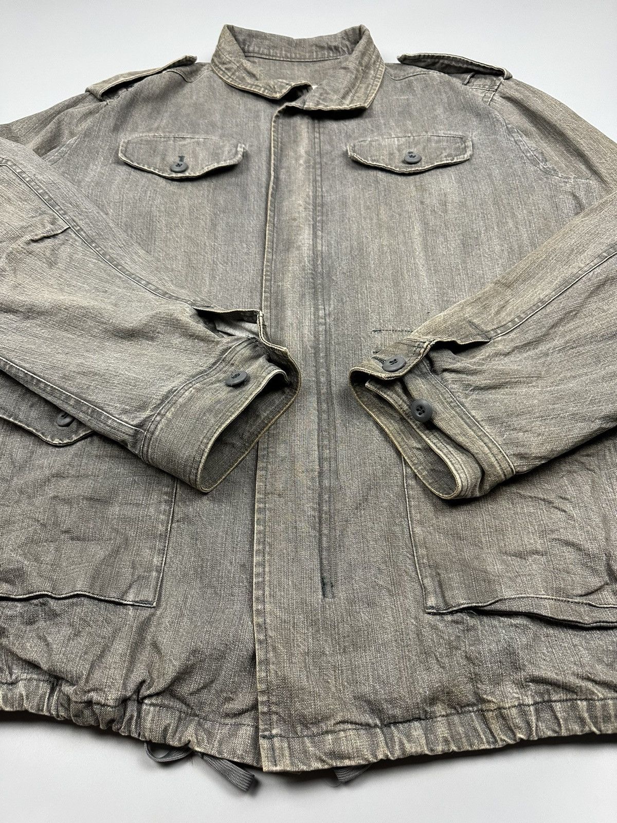 Japanese Brand Vintage Mackdaddy Midi Denim Jacket Size US XXL / EU 58 / 5 - 5 Thumbnail