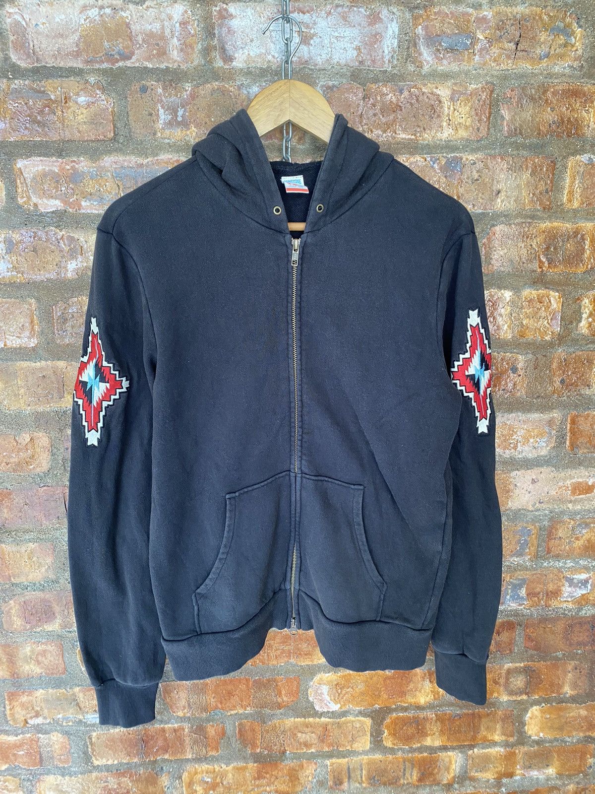 Japanese Brand 1990s Gemstone embroidered Ortega Japanese Native Size US S / EU 44-46 / 1 - 2 Thumbnail