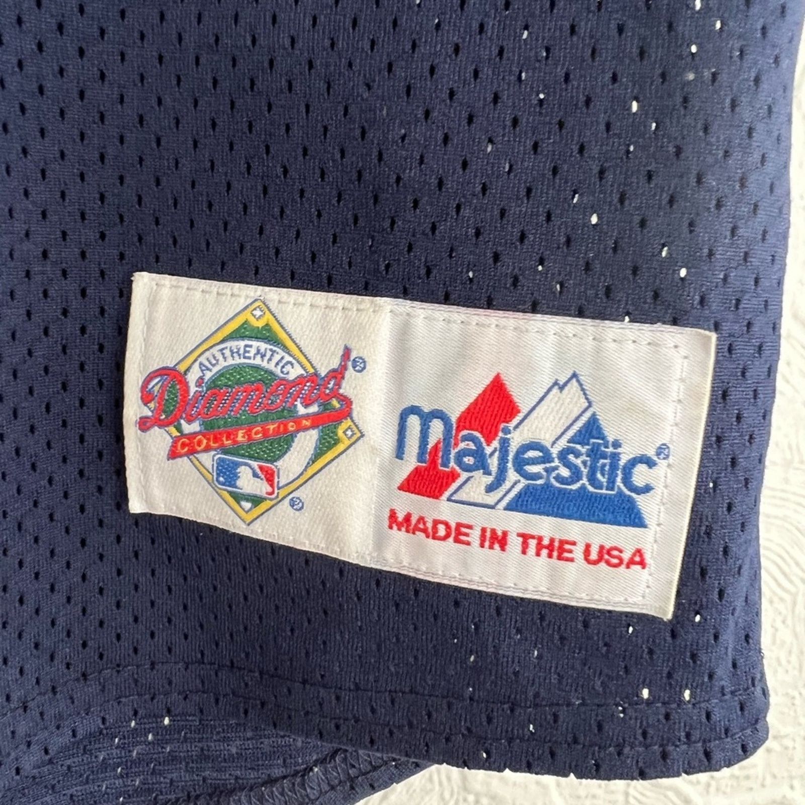 Majestic VINTAGE MAJESTIC NEW YORK YANKEES GIRLS JERSEY #10 HANNA Size XXS / US 00 / IT 34 - 4 Thumbnail