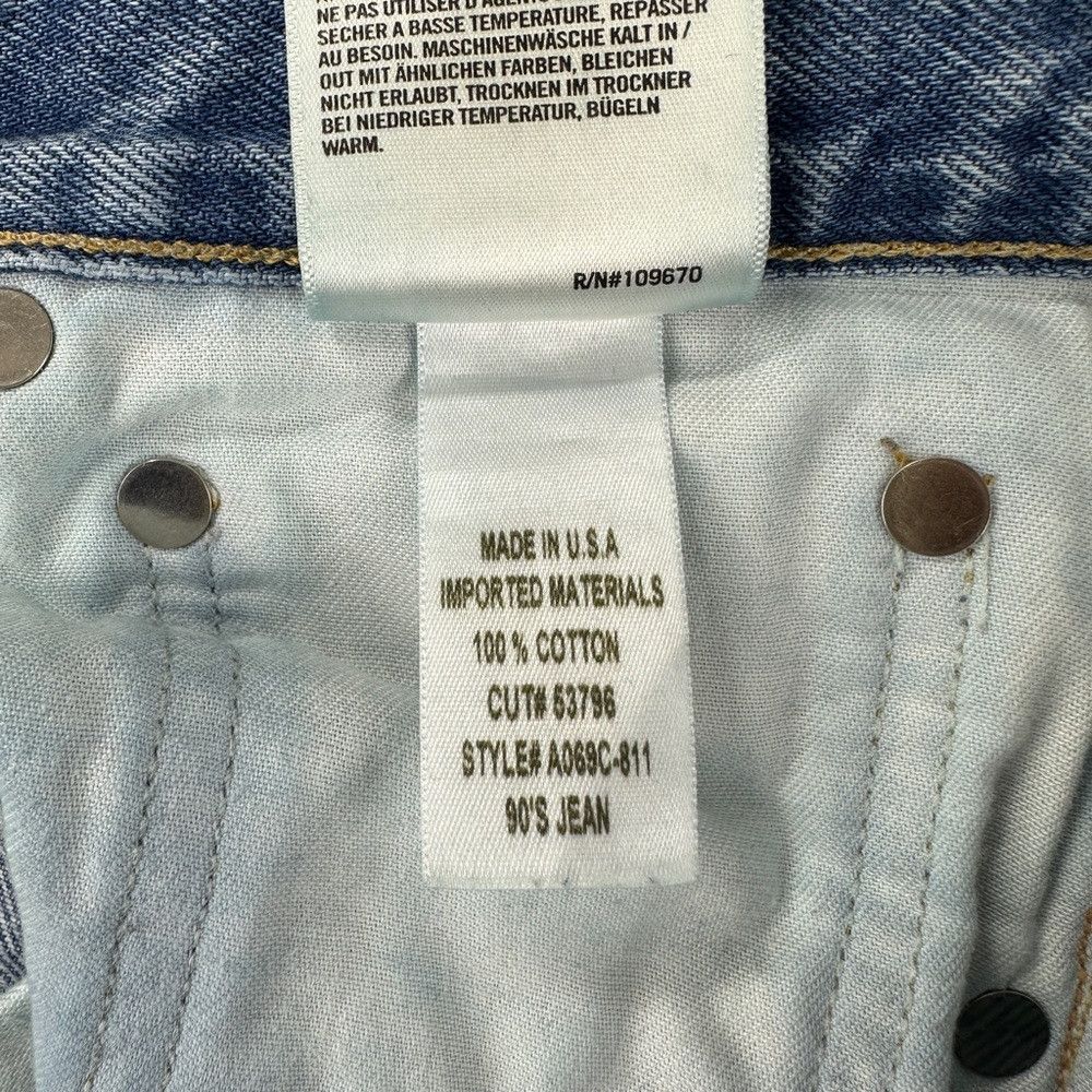 Agolde Agolde Ripped Straight Leg Jeans Women’s Size 25 US Size 25" / US 0 / IT 36 - 6 Thumbnail