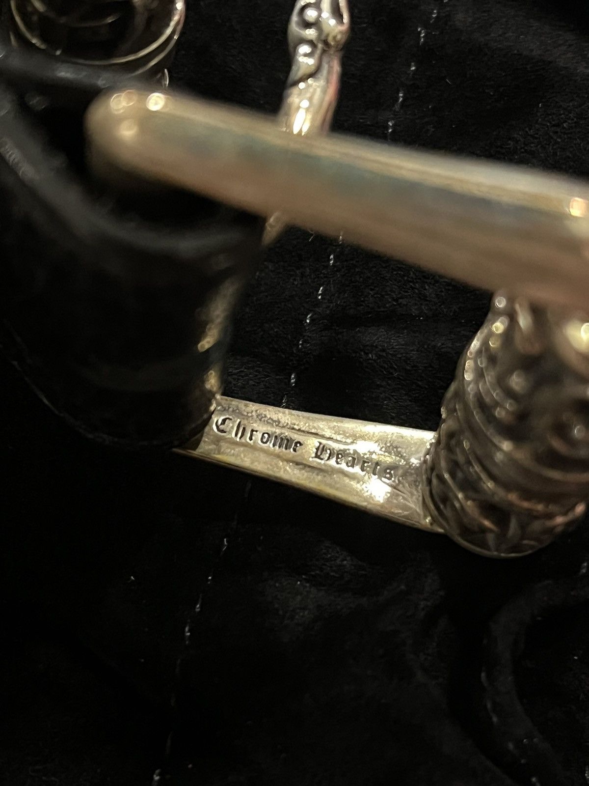 Chrome Hearts Chrome Hearts Celtic Roller Belt Size 34 - 10 Thumbnail