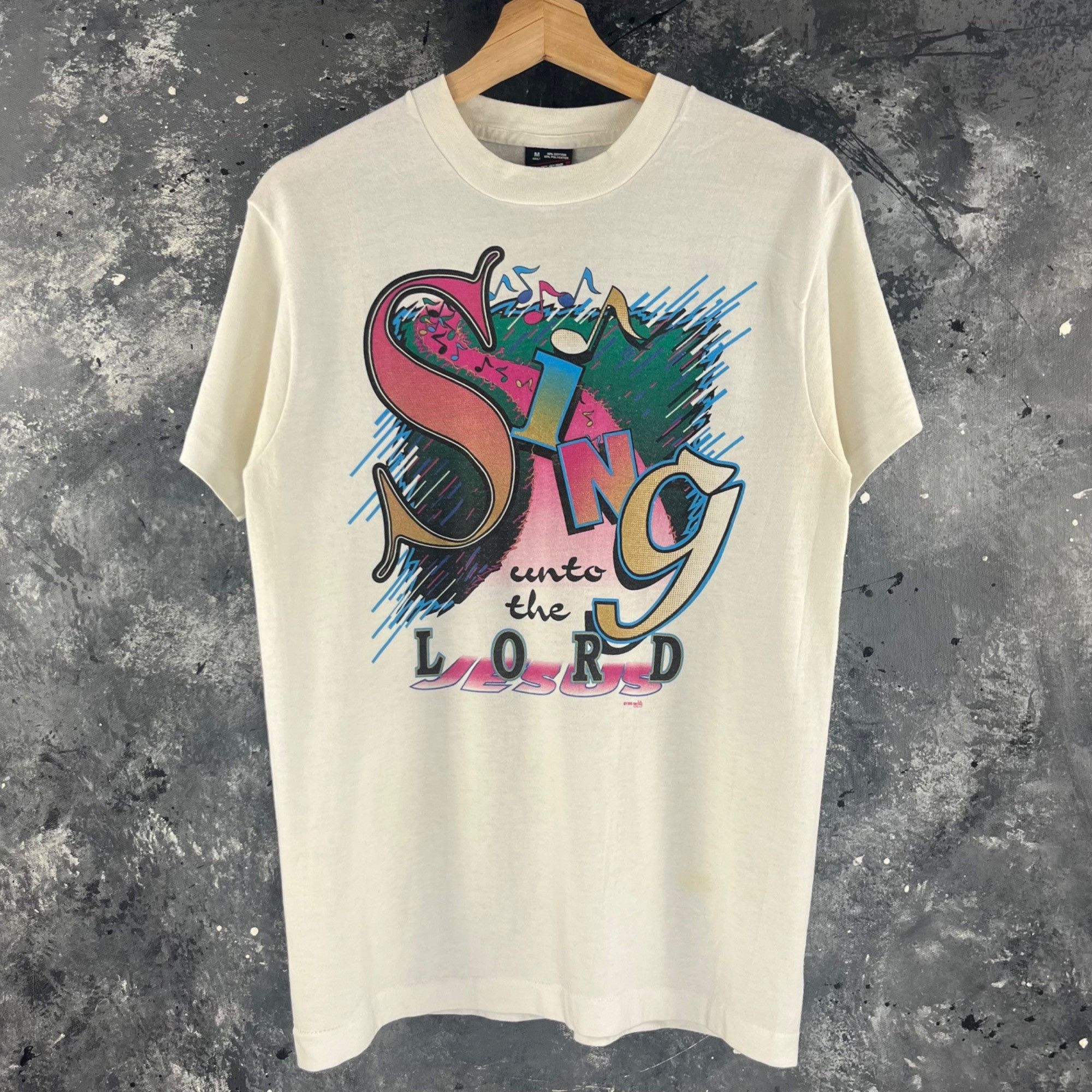 Vintage Vintage 90’s God shirt Size US M / EU 48-50 / 2 - 1 Thumbnail
