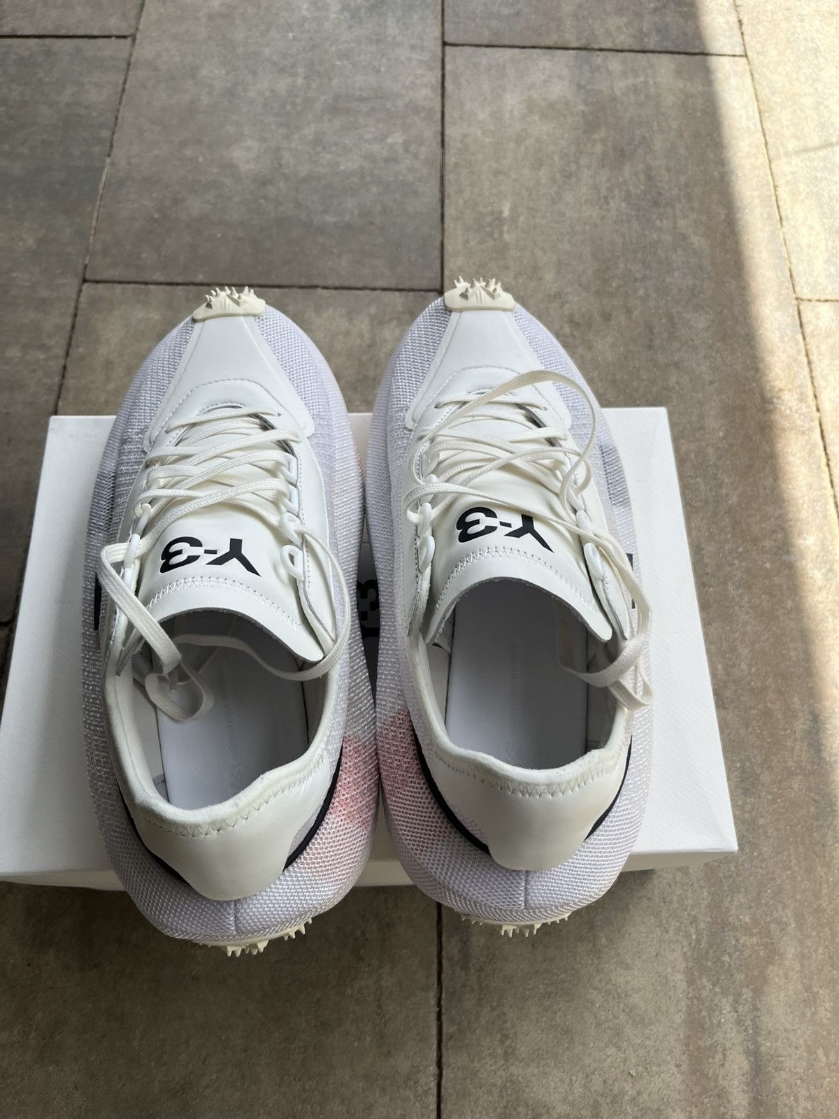 Y-3 Adidas Y-3 Makura Core White Orange Size US 10.5 / EU 43-44 - 6 Thumbnail