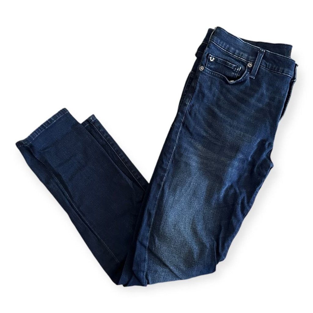 True Religion True Religion Tony Skinny Jeans Size US 32 / EU 48 - 2 Thumbnail