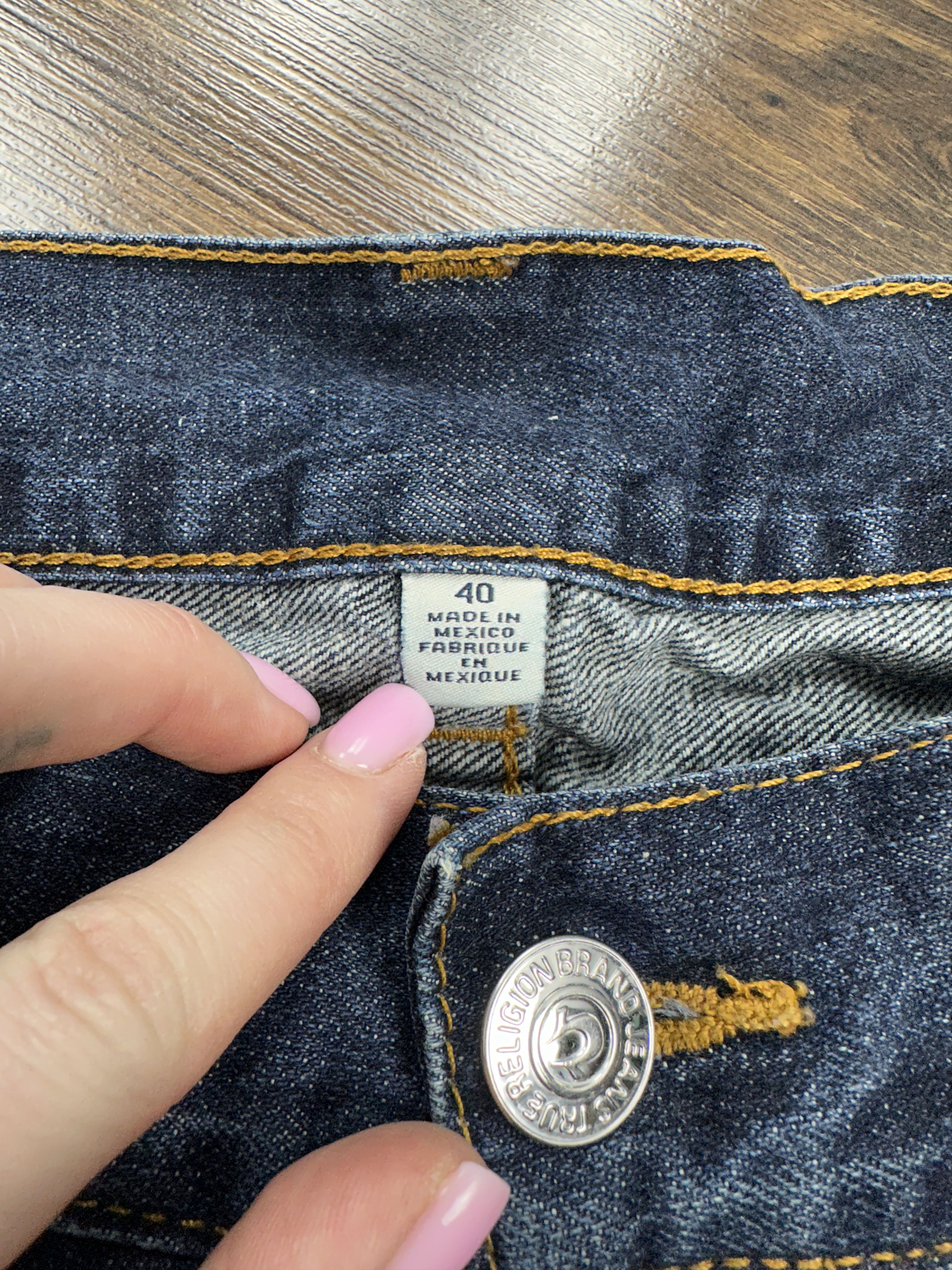 True Religion × Vintage True Religion Vintage Mens Denim Pants Jeans Size US 40 / EU 56 - 8 Thumbnail