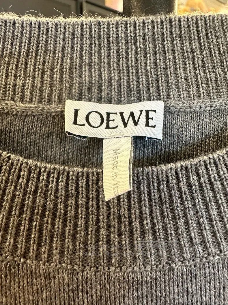 Loewe LOEWE Letter printed heart pattern crew neck loose-fitting Size US M / EU 48-50 / 2 - 3 Thumbnail