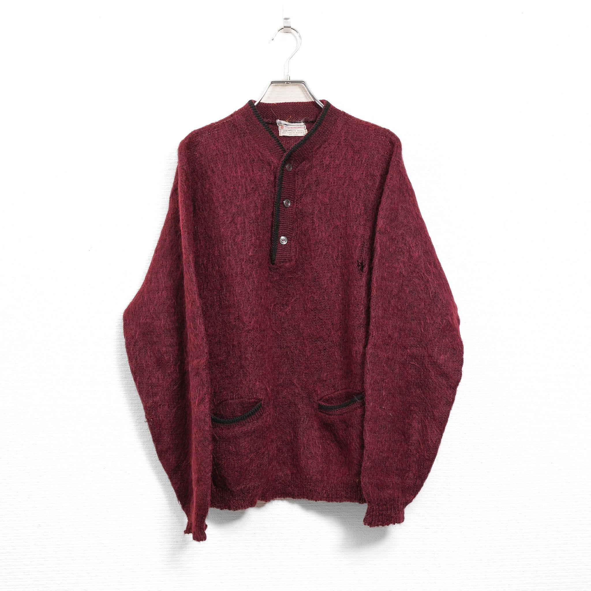 60s DARWIN MOHAIR KNIT SIZE L