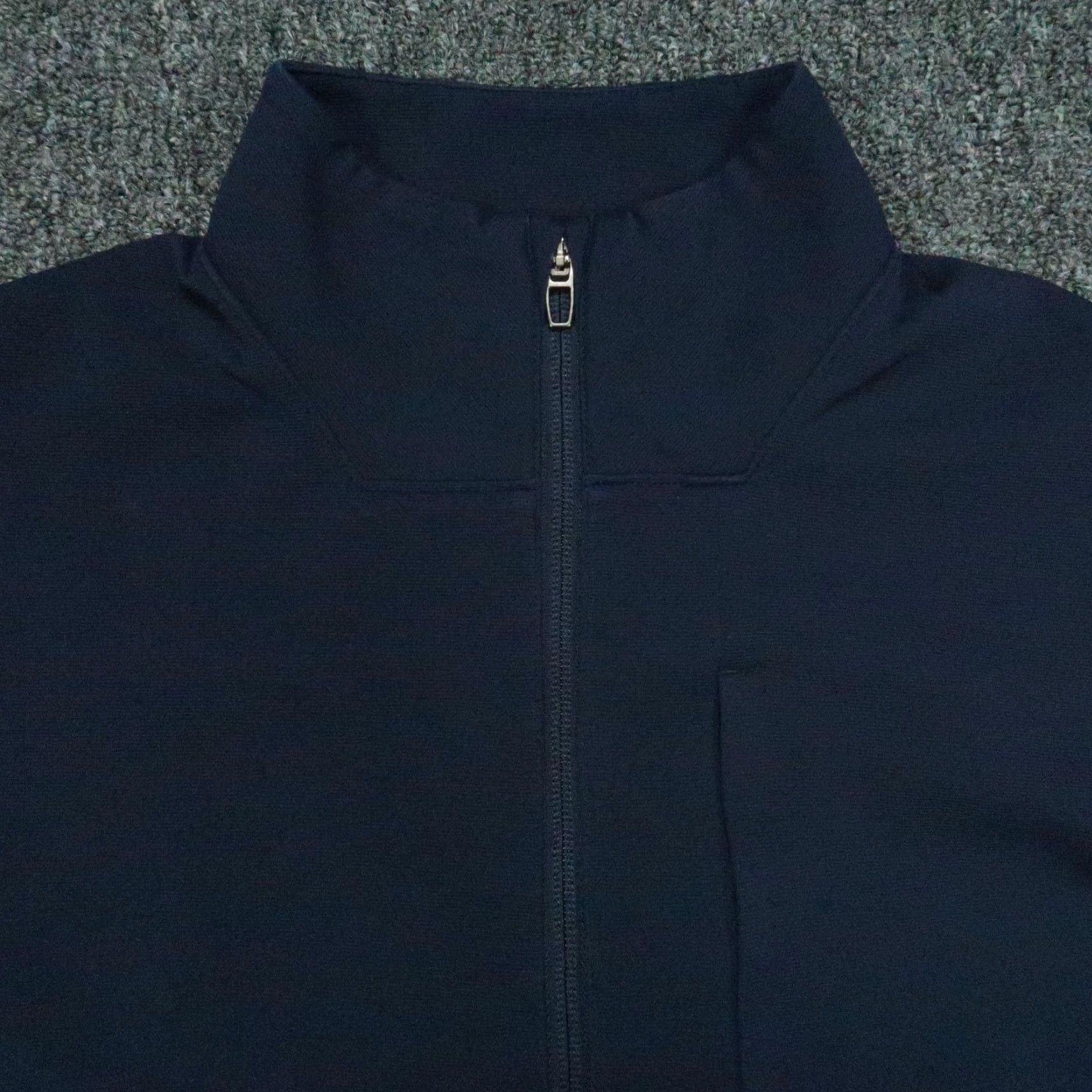 Lululemon VINTAGE Lululemon Jacket Mens Small Blue Sojourn Bomber Full Zip Pockets Long Sleeve Size US S / EU 44-46 / 1 - 2 Thumbnail