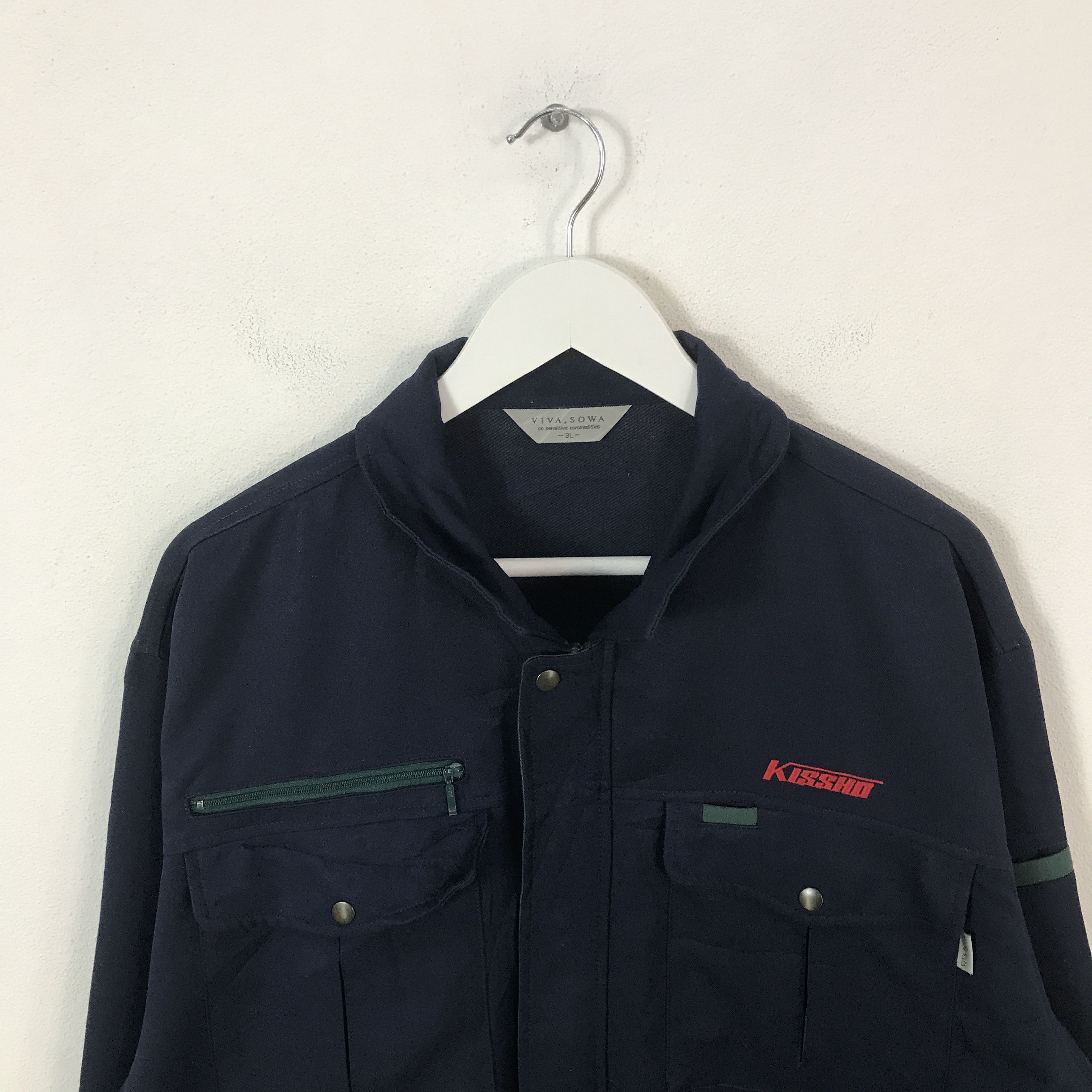 Japanese Brand Toyota Racing Motorsport Uniform Custom jacket K66B7 Size US L / EU 52-54 / 3 - 3 Thumbnail